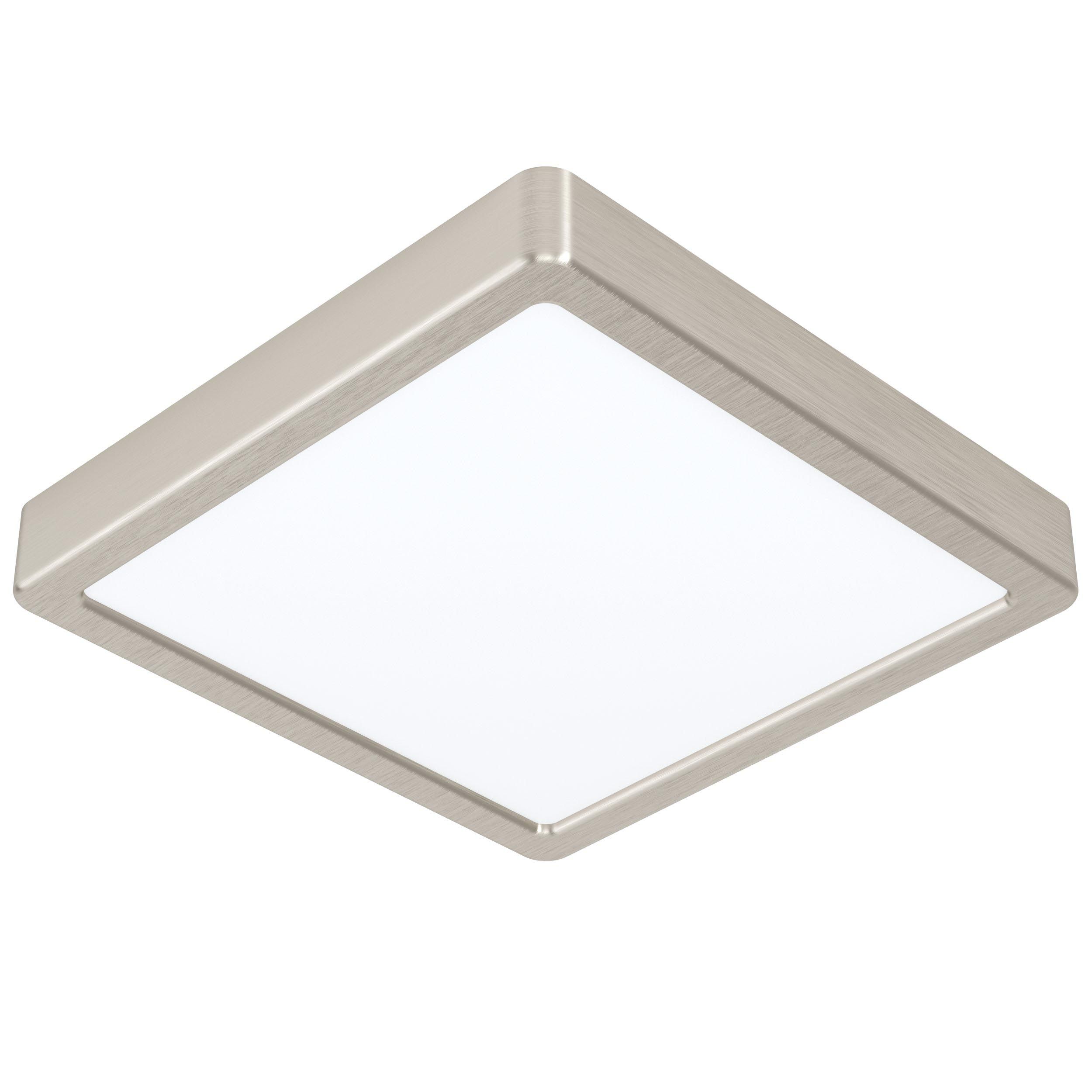 Plafonnier plastique argenté FUEVA 5 LED INT 1X17W