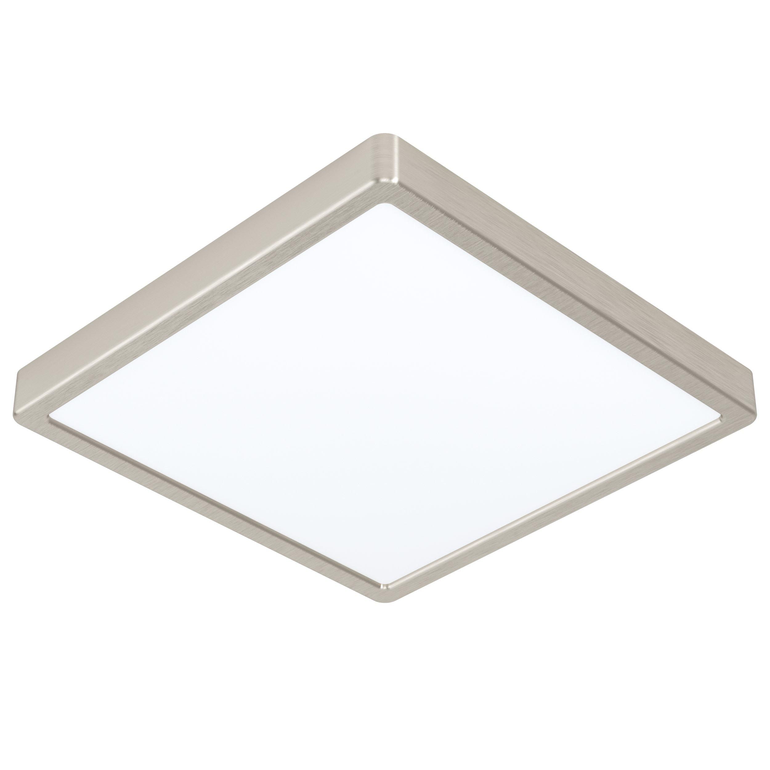 Plafonnier plastique argenté FUEVA 5 LED INT 9X20,5W