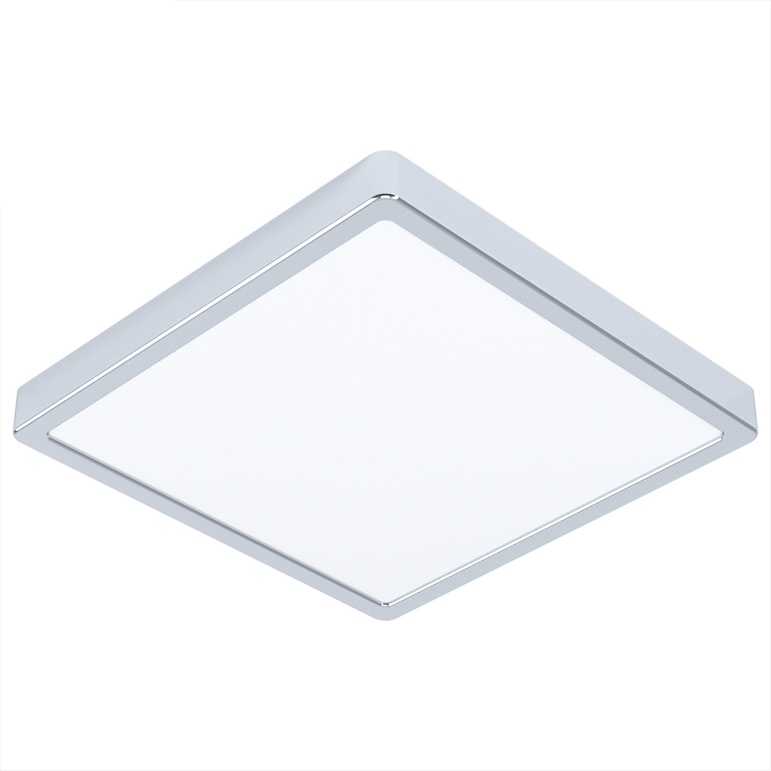 Plafonnier plastique argenté FUEVA 5 LED INT 1X20,5W