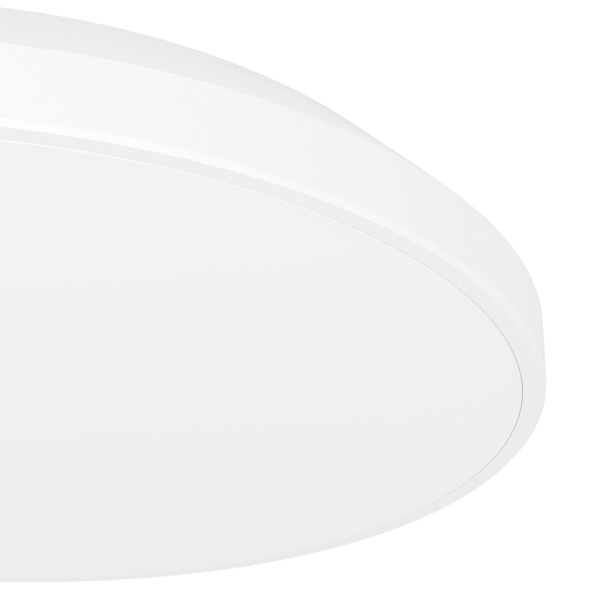 Plafonnier plastique blanc CRESPILLO LED INT 1X12,5W