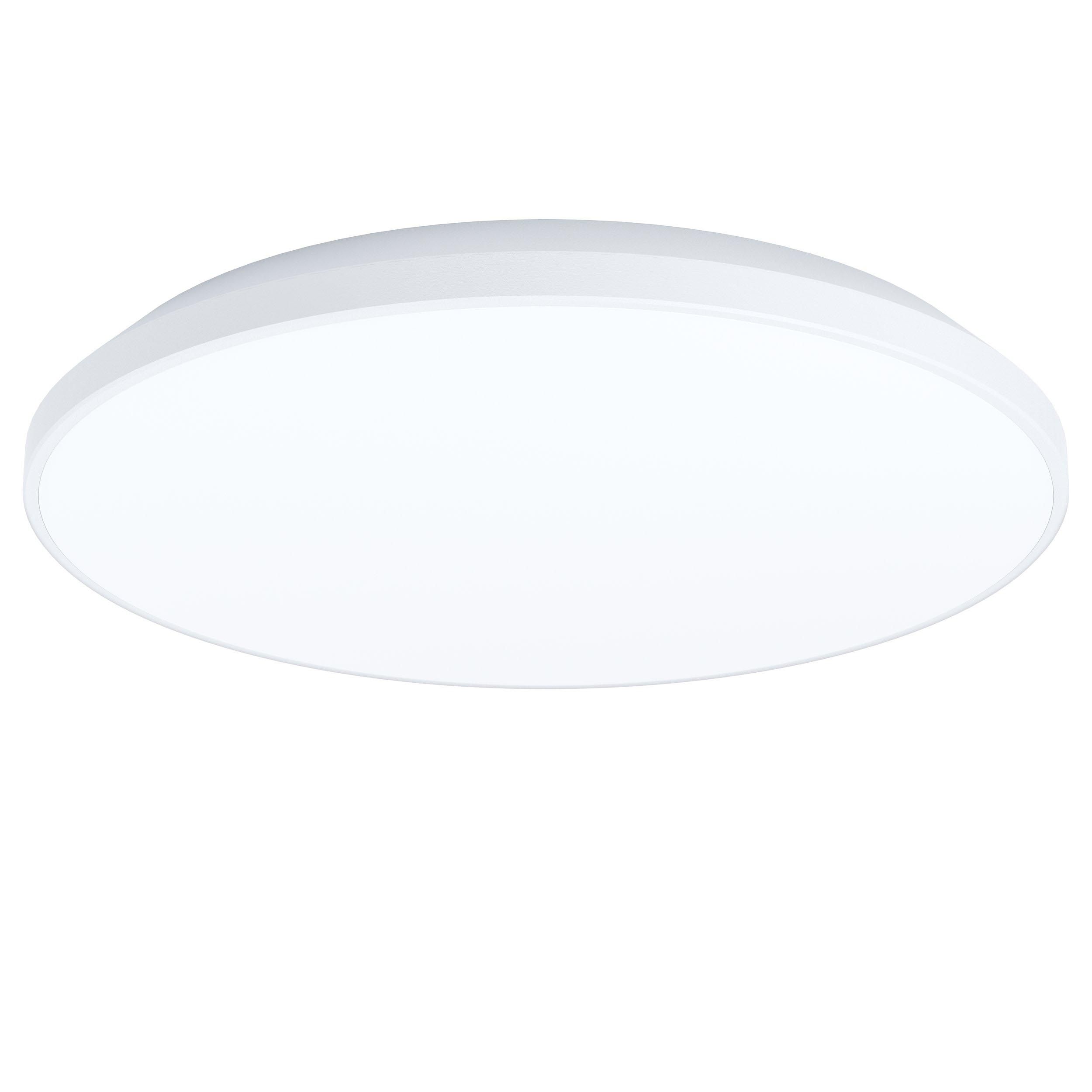 Plafonnier plastique blanc CRESPILLO LED INT 15W