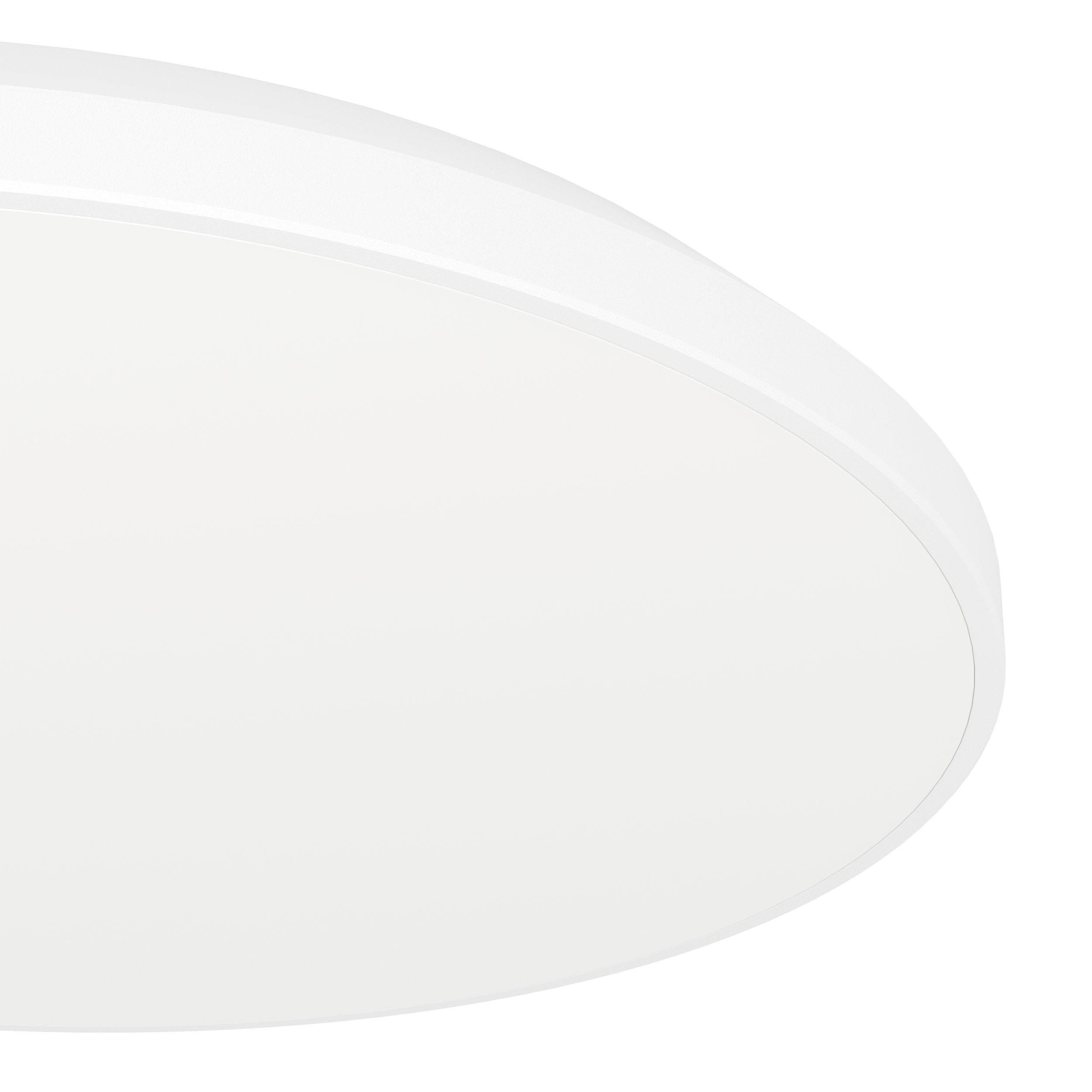 Plafonnier plastique blanc CRESPILLO LED INT 15W