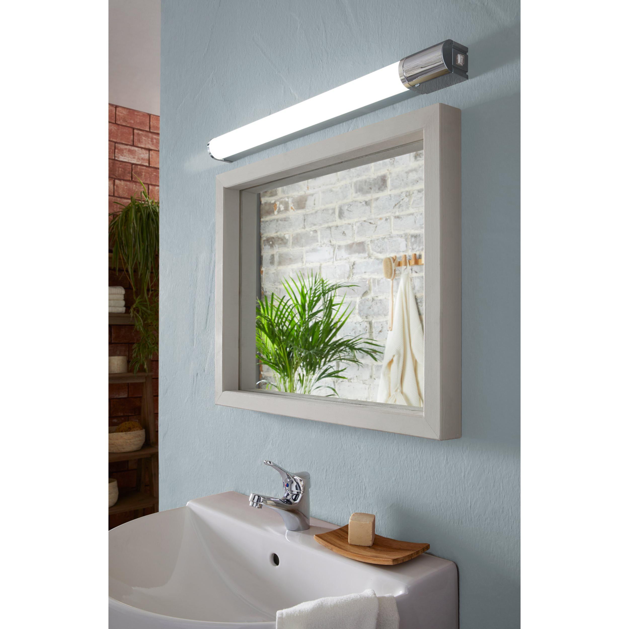 Applique murale métal argenté TRAGACETE 1 LED INT 1X15W