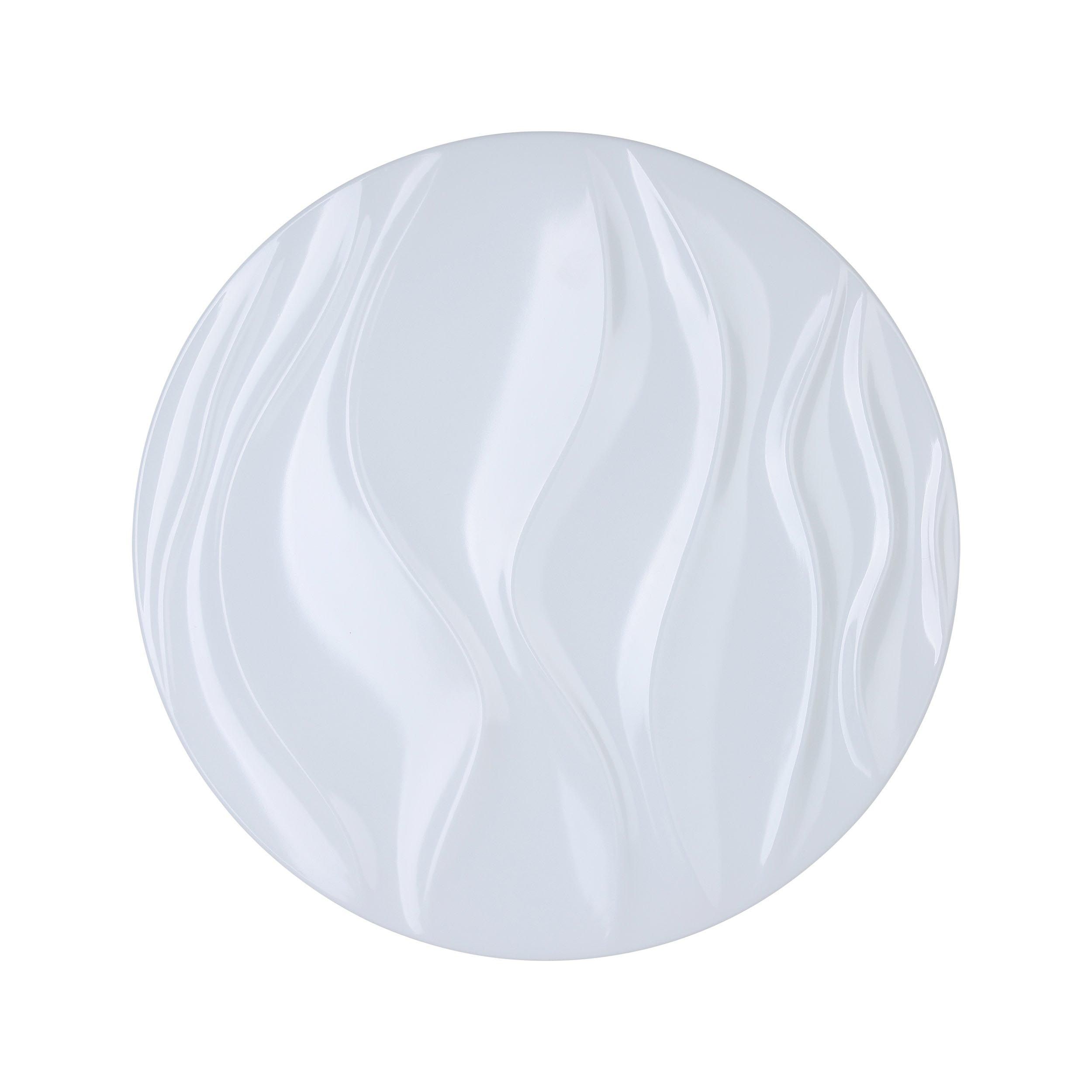 Plafonnier plastique blanc BENARIBA LED INT 1X14,6W