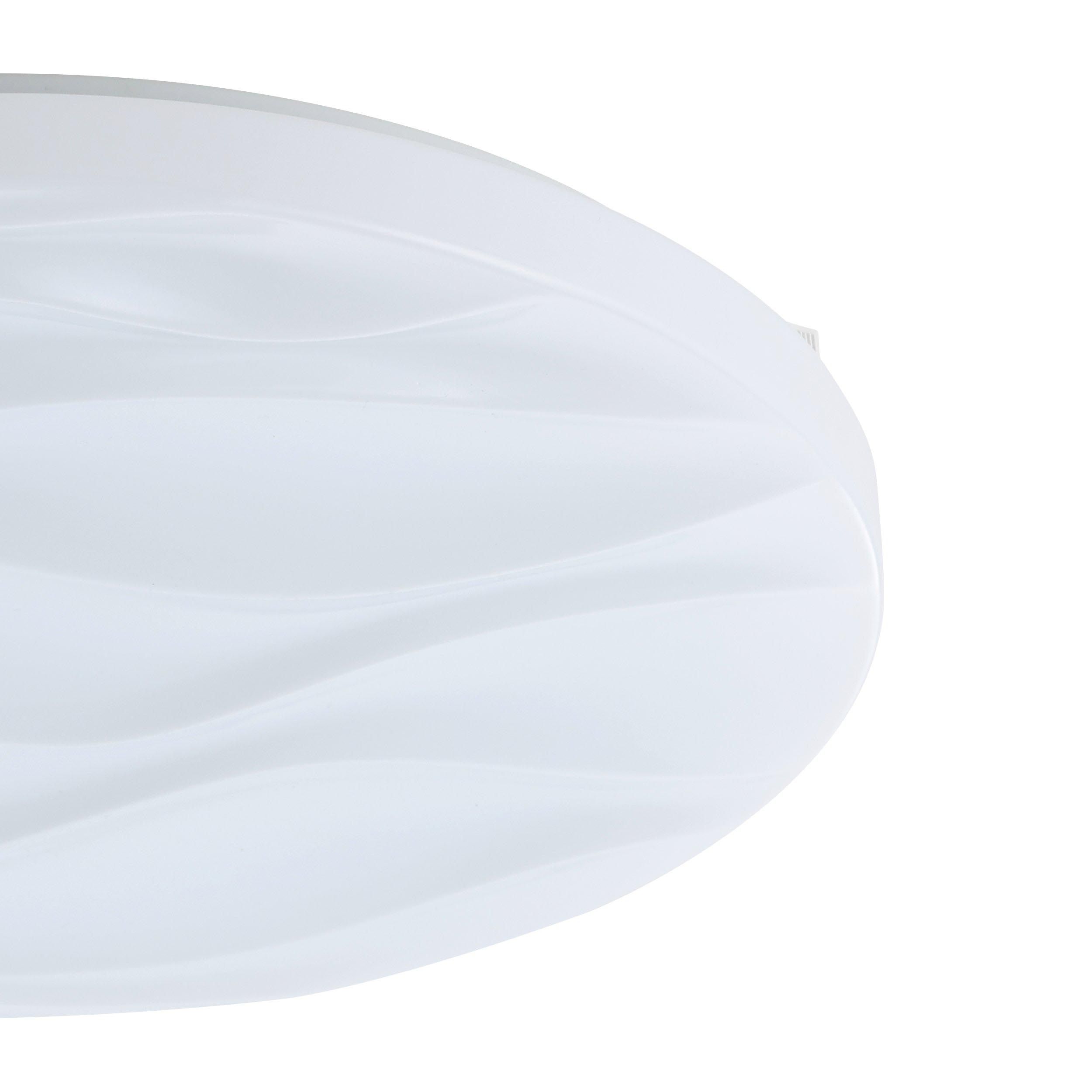 Plafonnier plastique blanc BENARIBA LED INT 1X14,6W