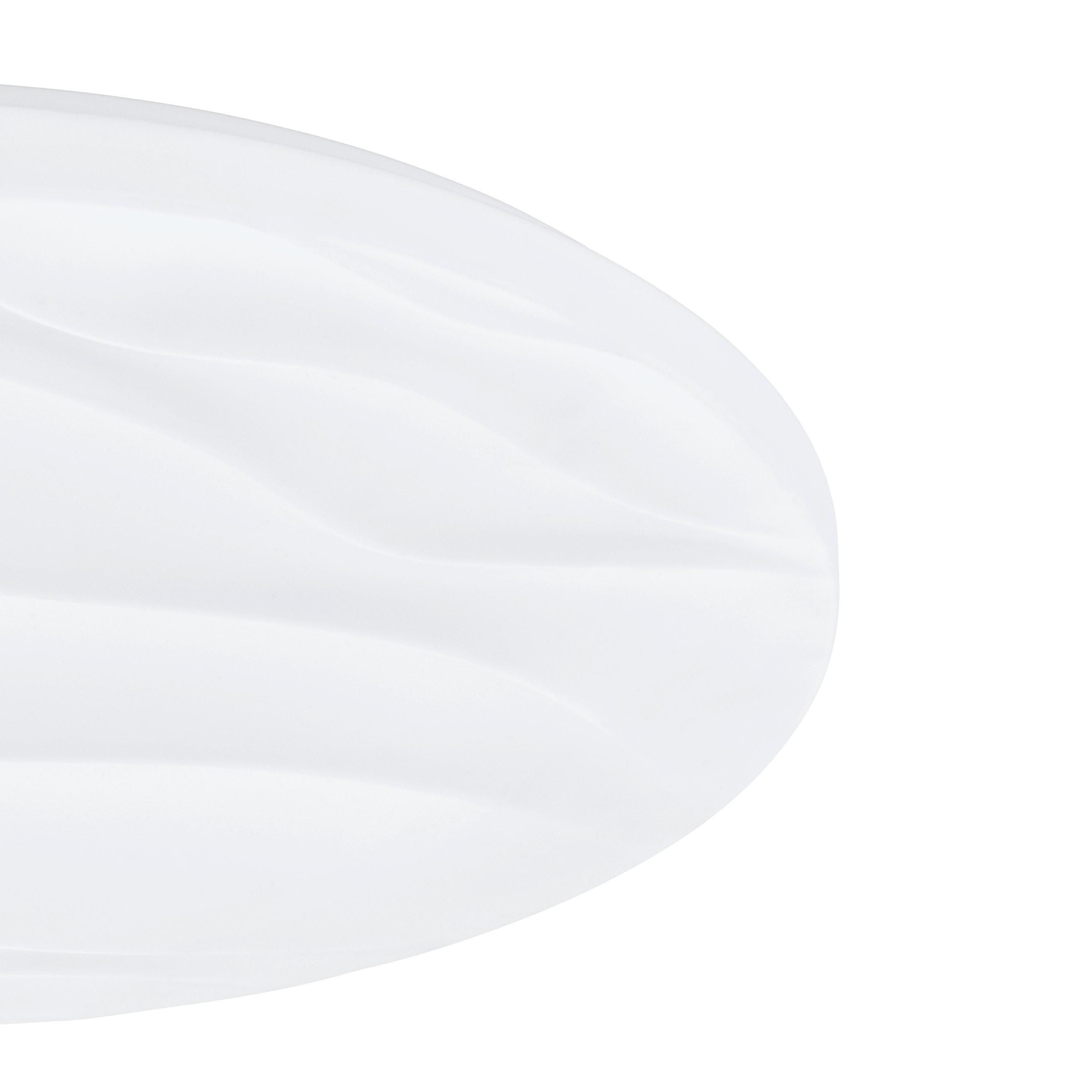 Plafonnier plastique blanc BENARIBA LED INT 1X22W