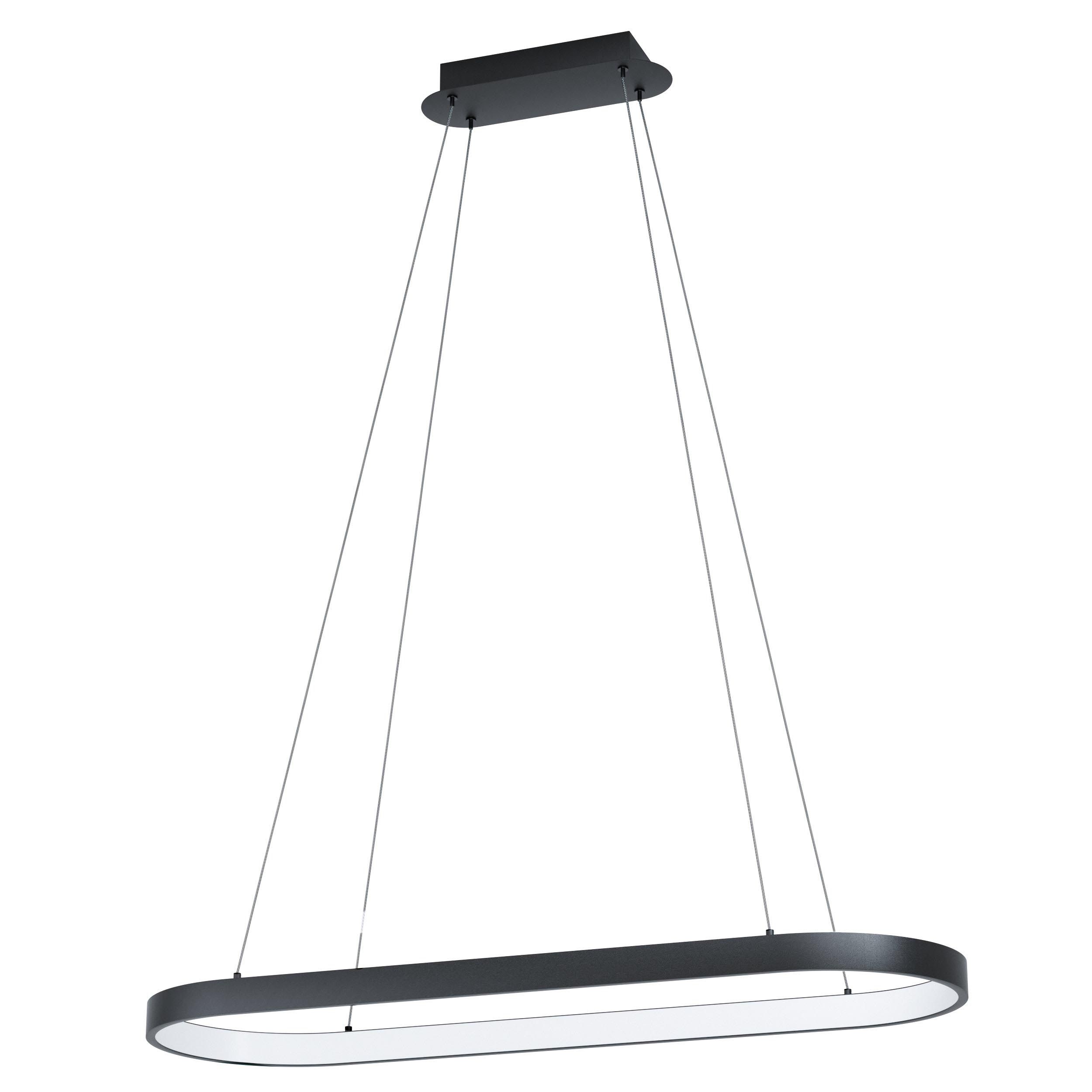 Suspension métal noir CODRIALES LED INT 1X27W