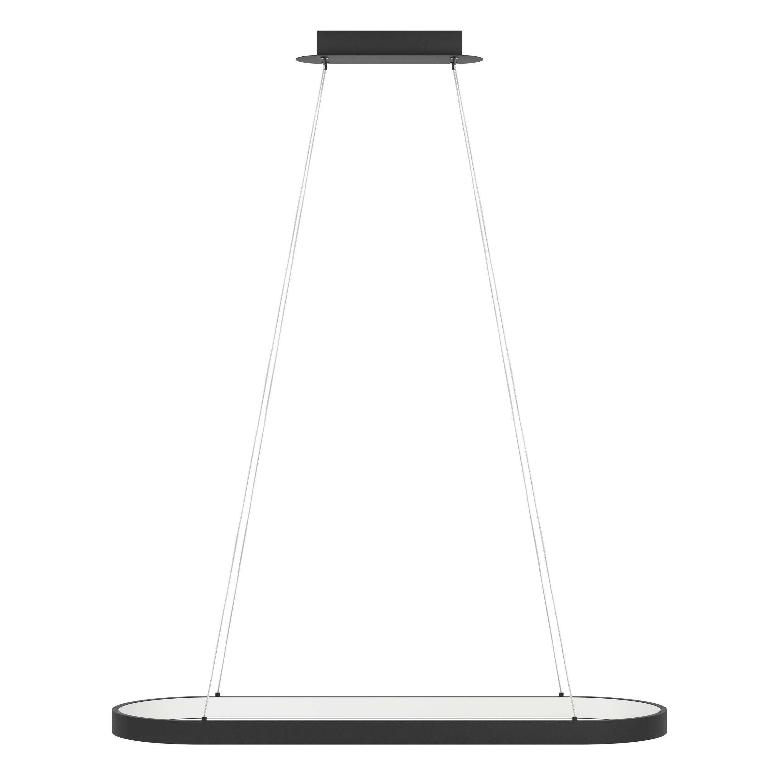 Suspension métal noir CODRIALES LED INT 1X27W