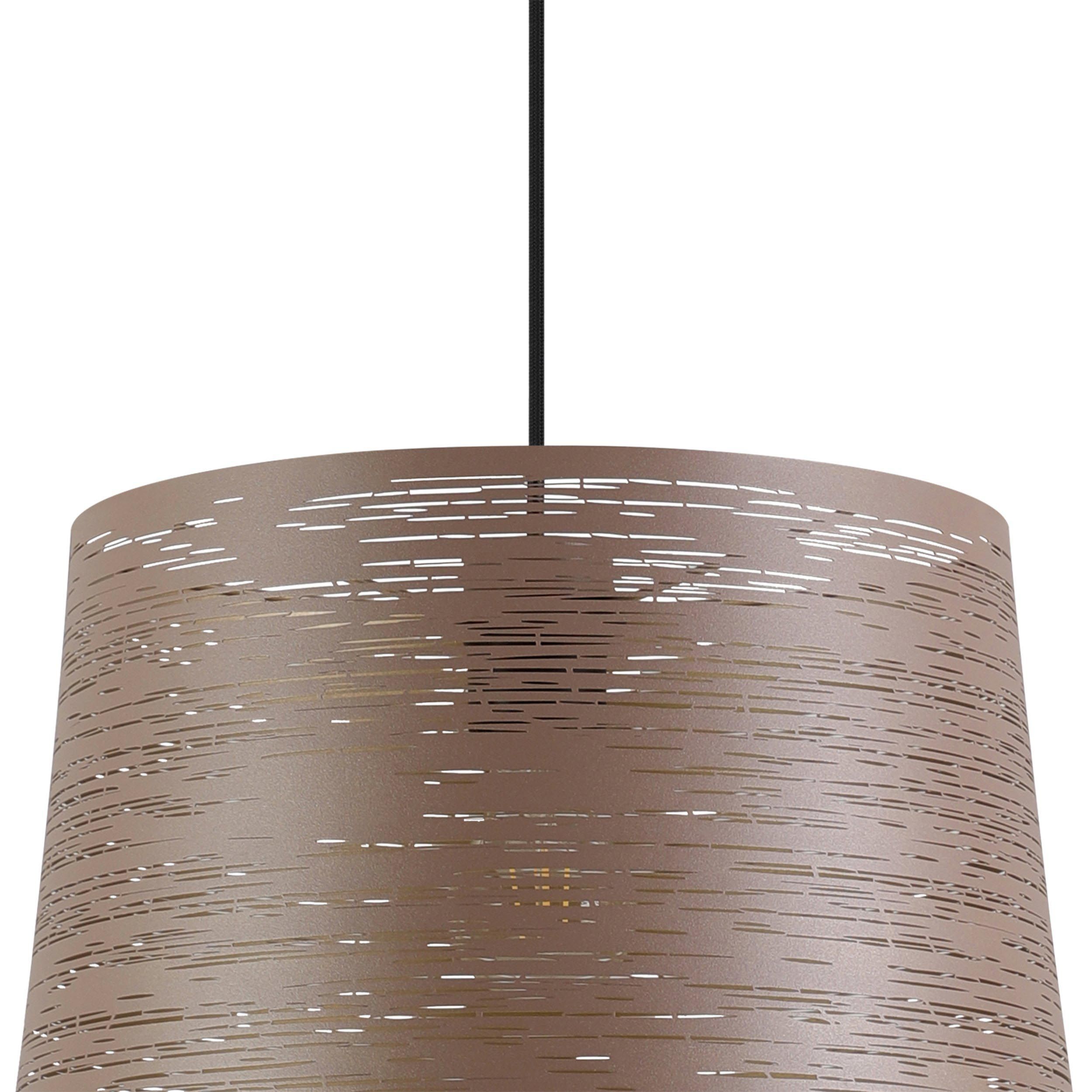 Suspension métal marron SEGEZIA E27 1X40W