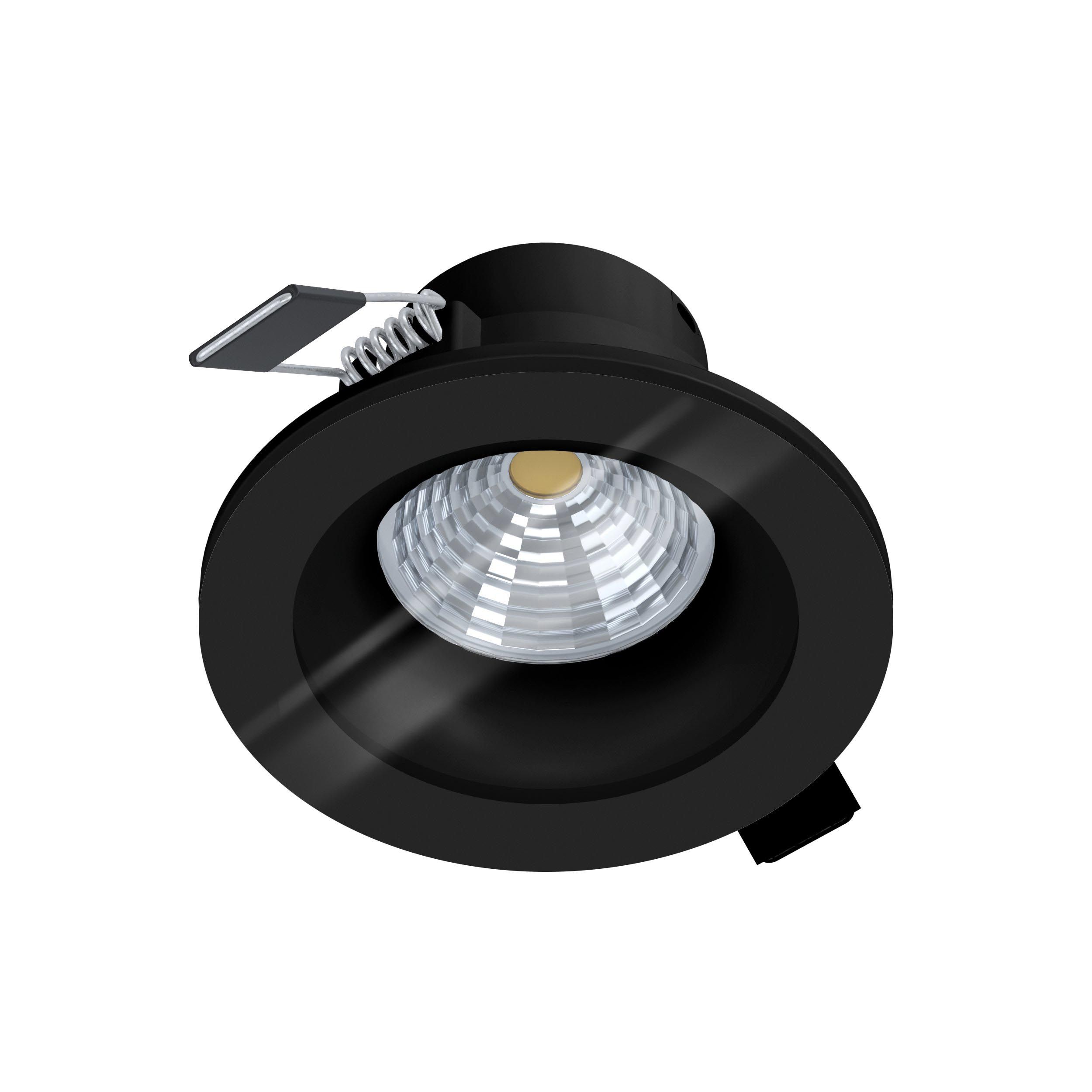 Spot à encastrer métal noir SALABATE LED INT 3X6W