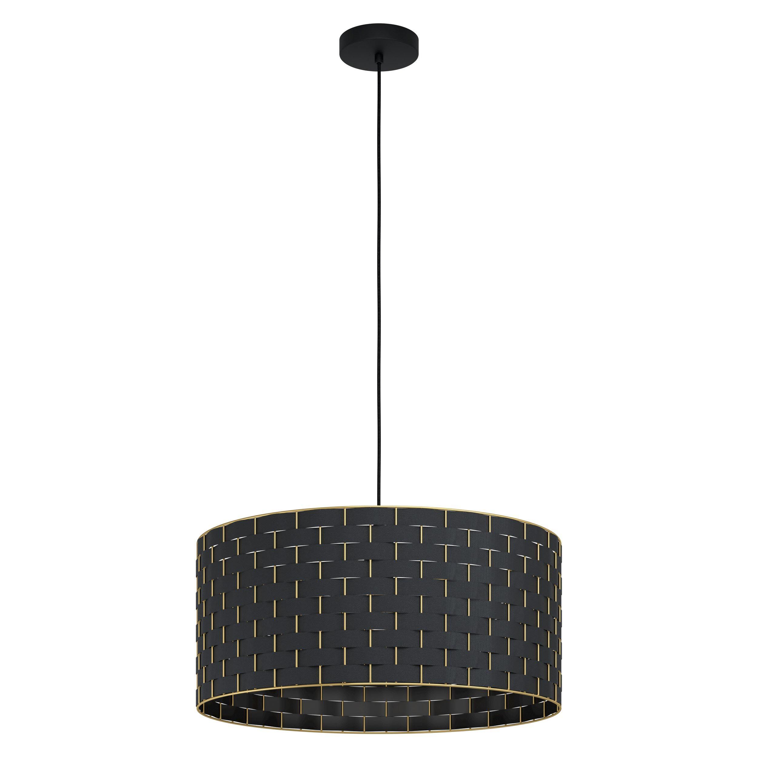 Suspension métal noir MARASALES D55CM E27 1X40W