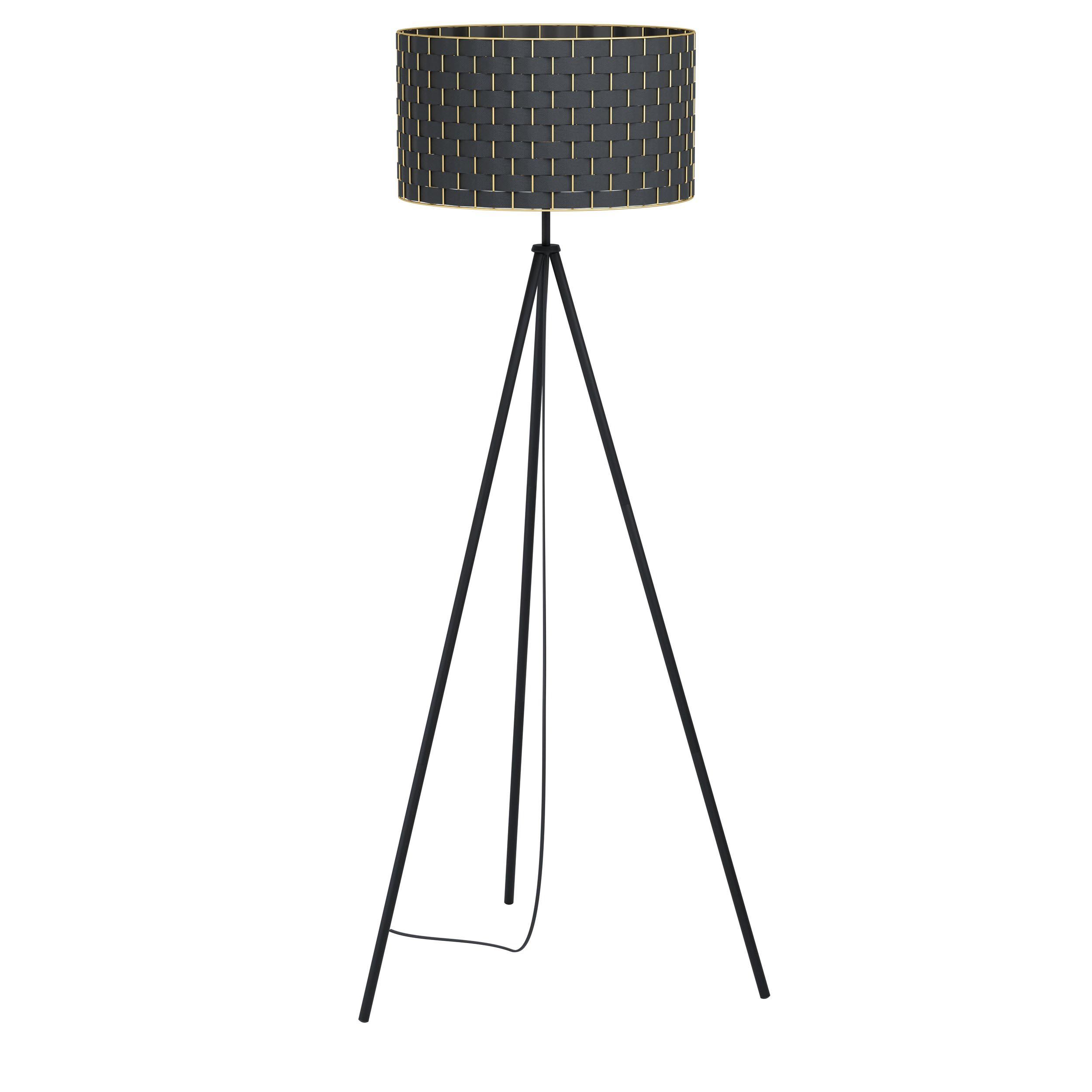 Lampadaire métal noir MARASALES E27 1X40W