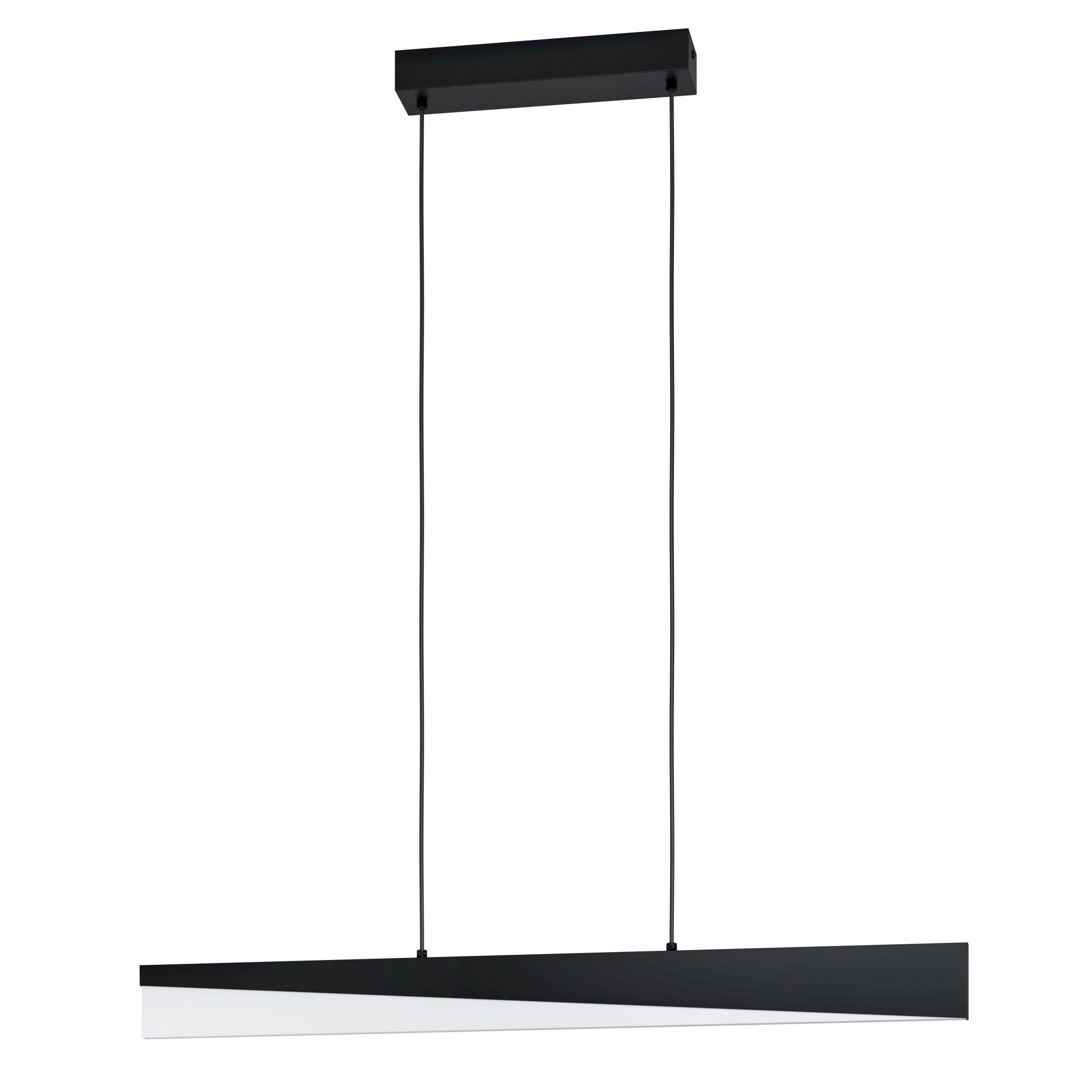 Suspension métal noir ISIDRO LED INT 1X27W