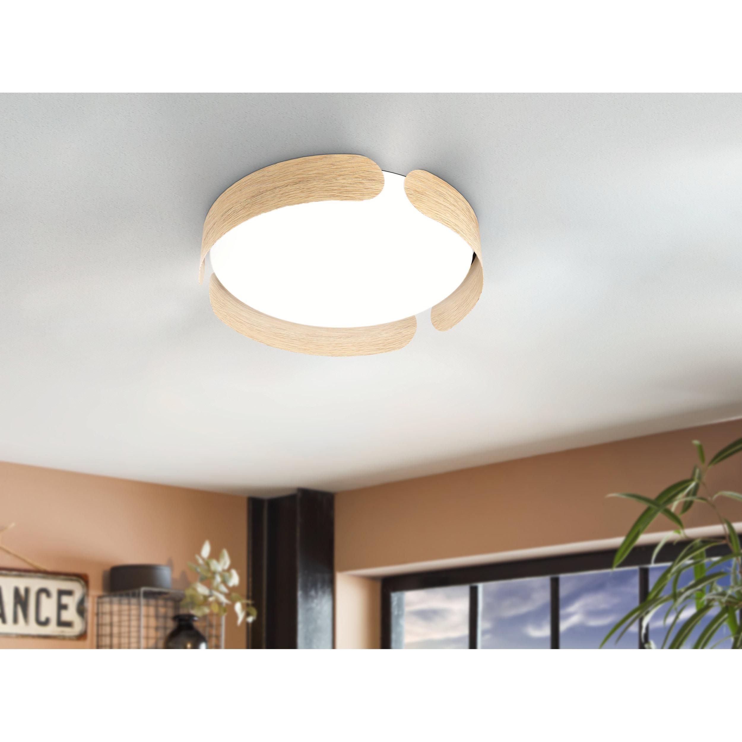 Plafonnier métal blanc VALCASOTTO LED INT 3X20W