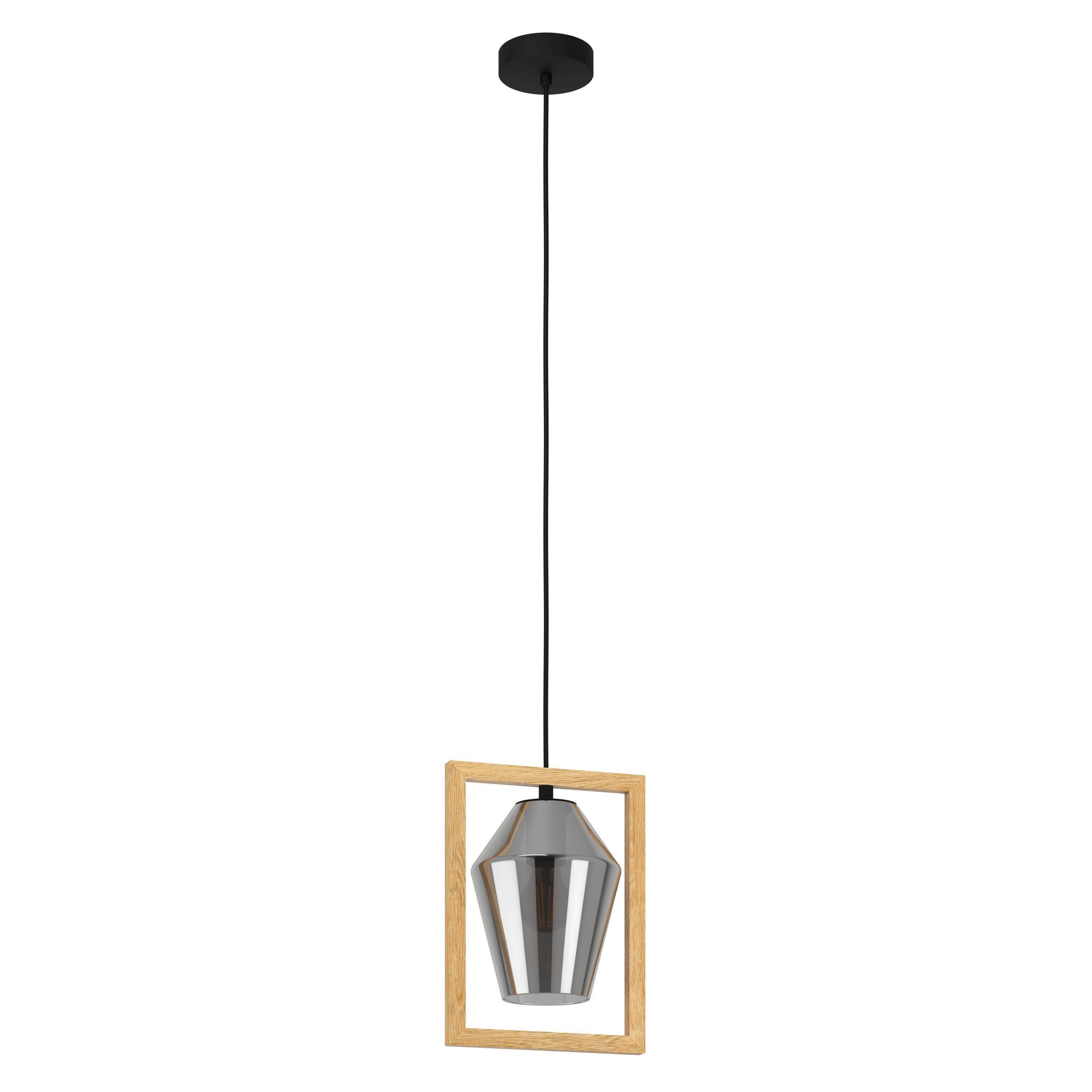 Suspension bois naturel VIGLIONI E27 1X40W