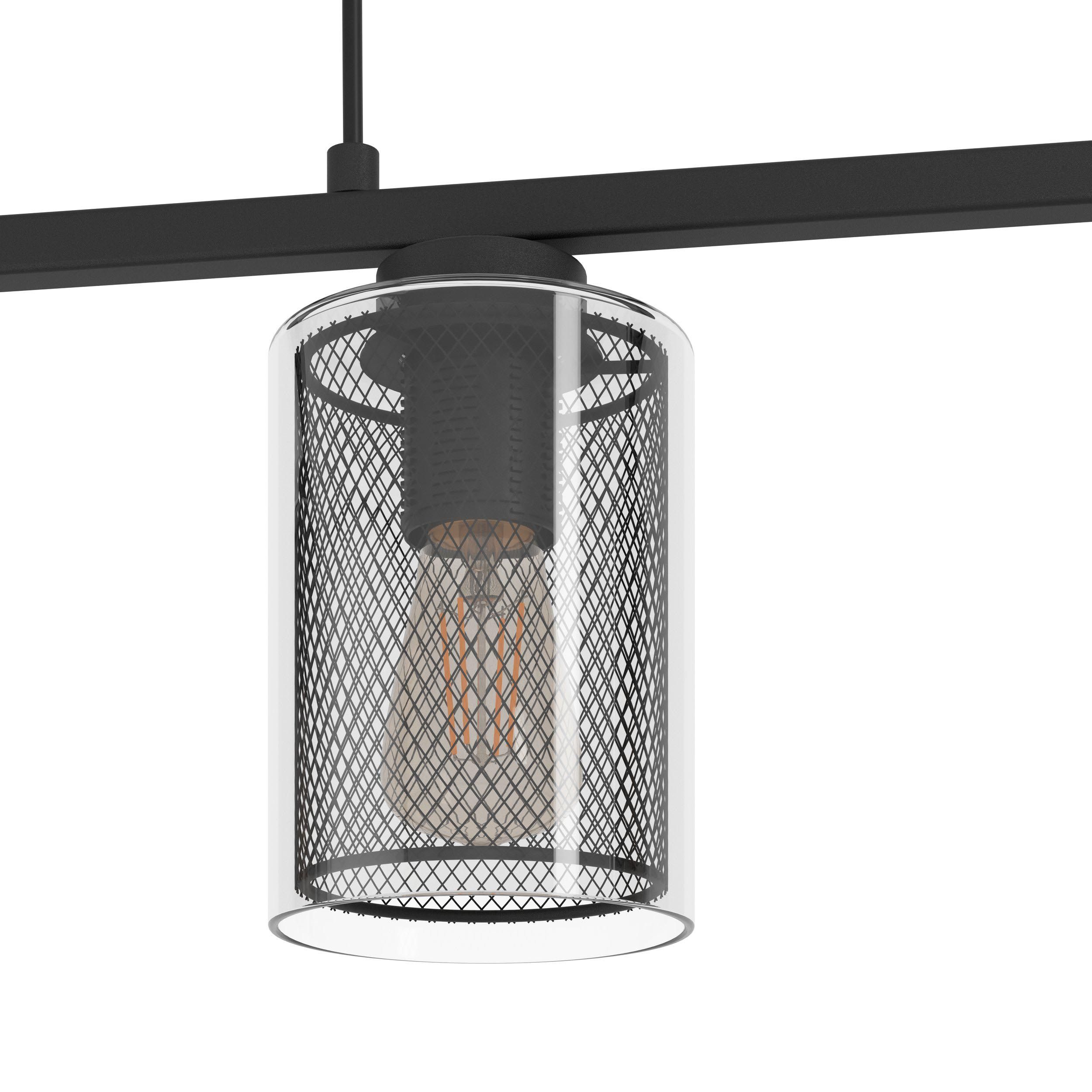 Suspension métal noir ZOCABON E27 4X40W