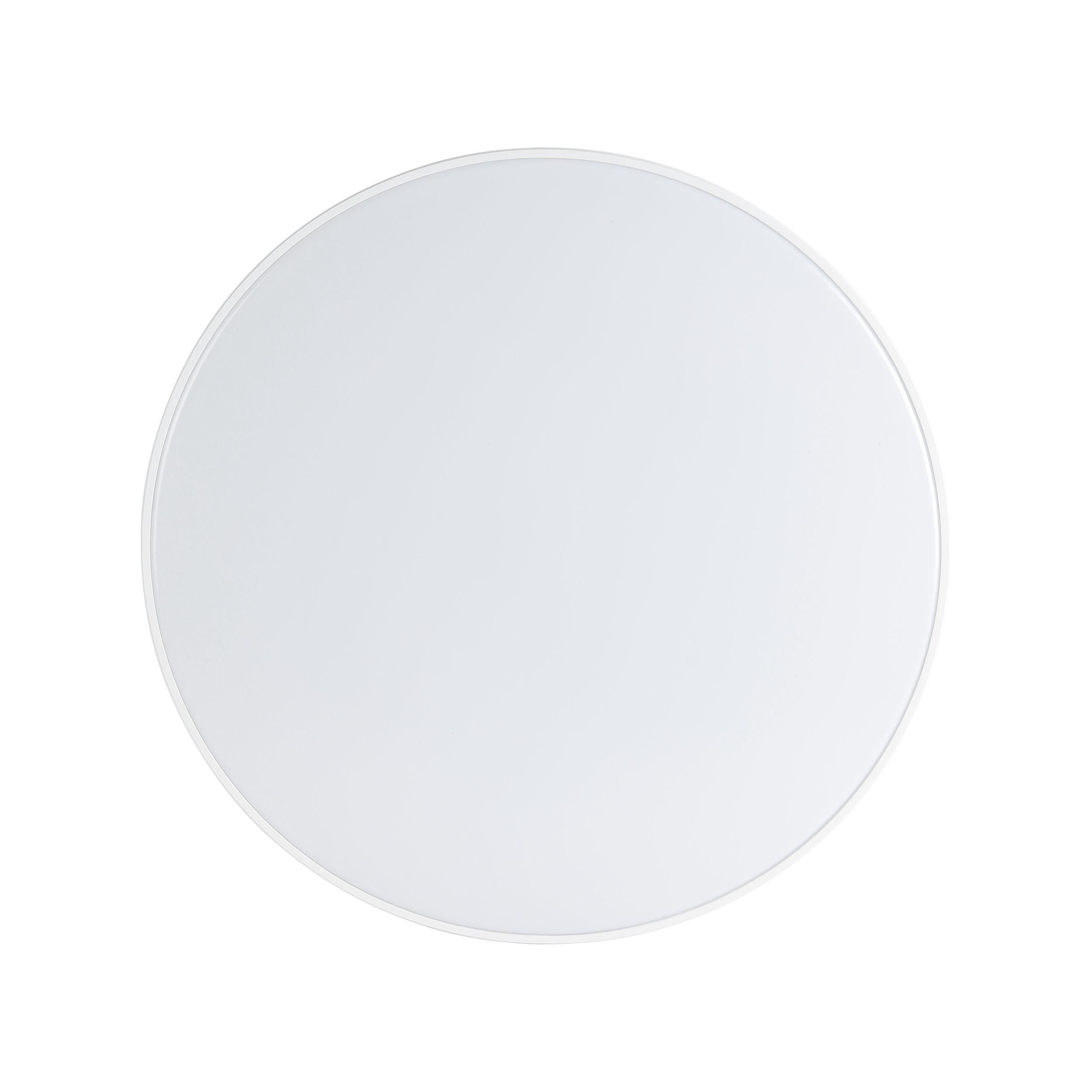 Plafonnier plastique blanc CRESPILLO LED INT 29W