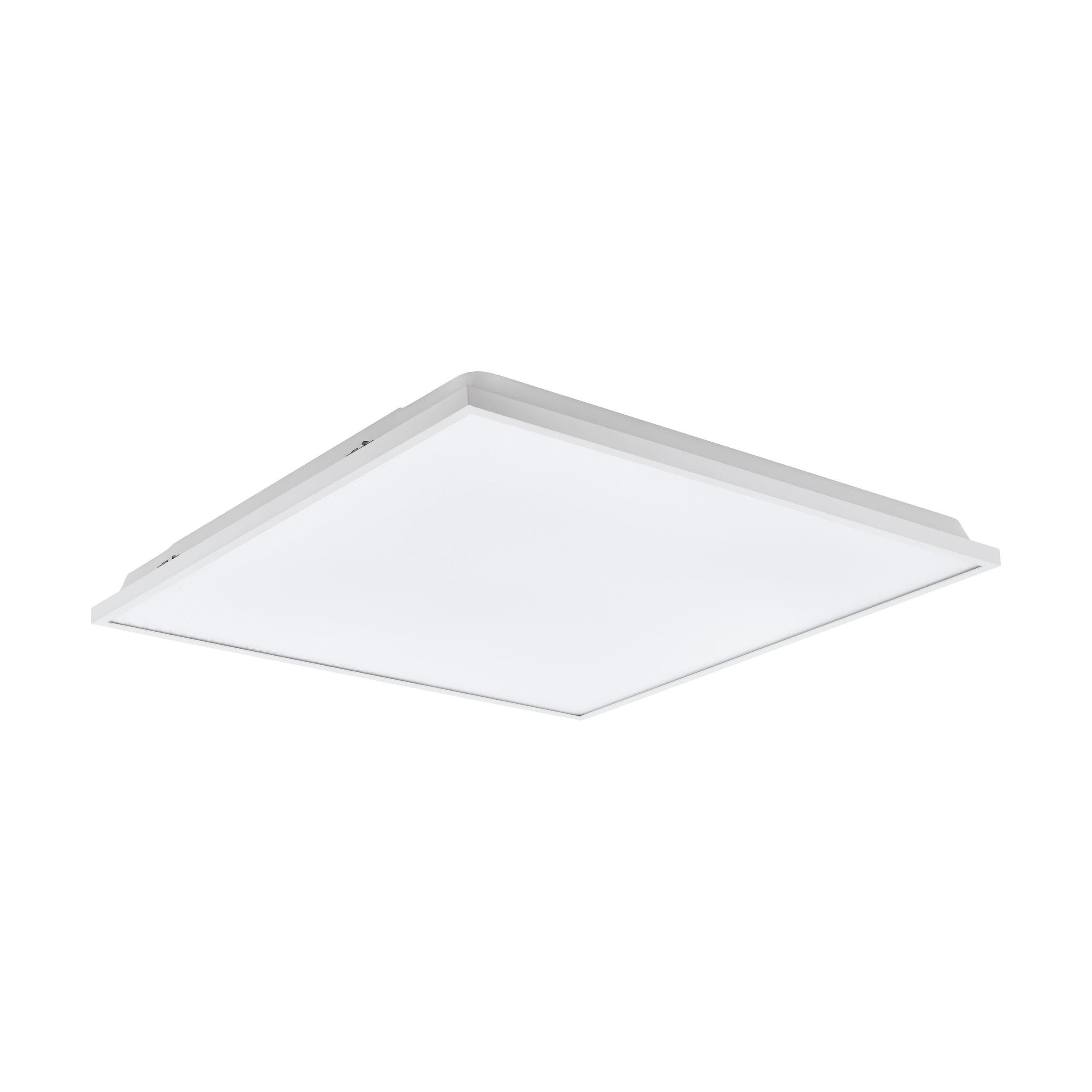 Plafonnier métal blanc URTEBIETA l59,5 cm LED INT 1X32W