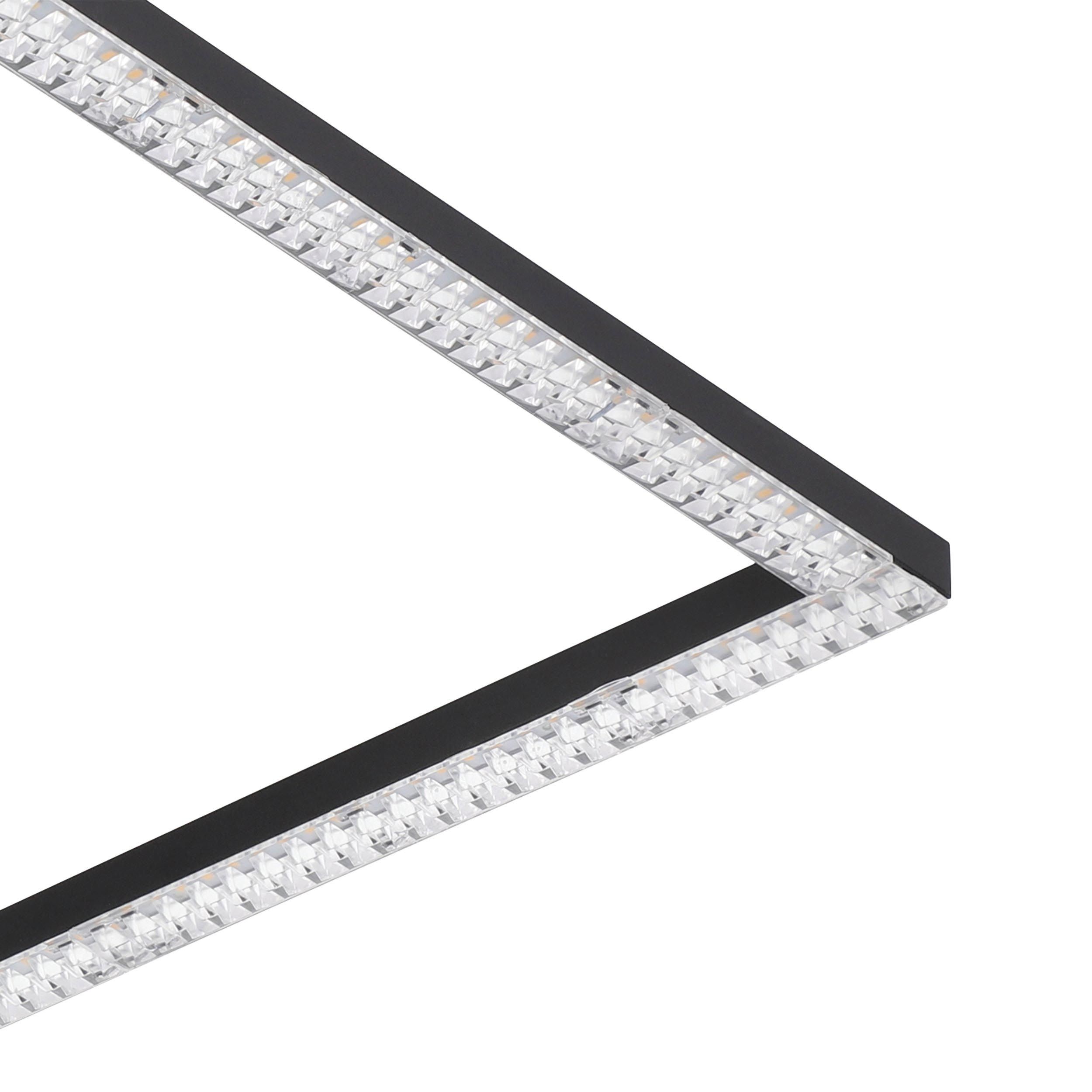 Plafonnier métal noir LEJIAS LED INT 1X21W