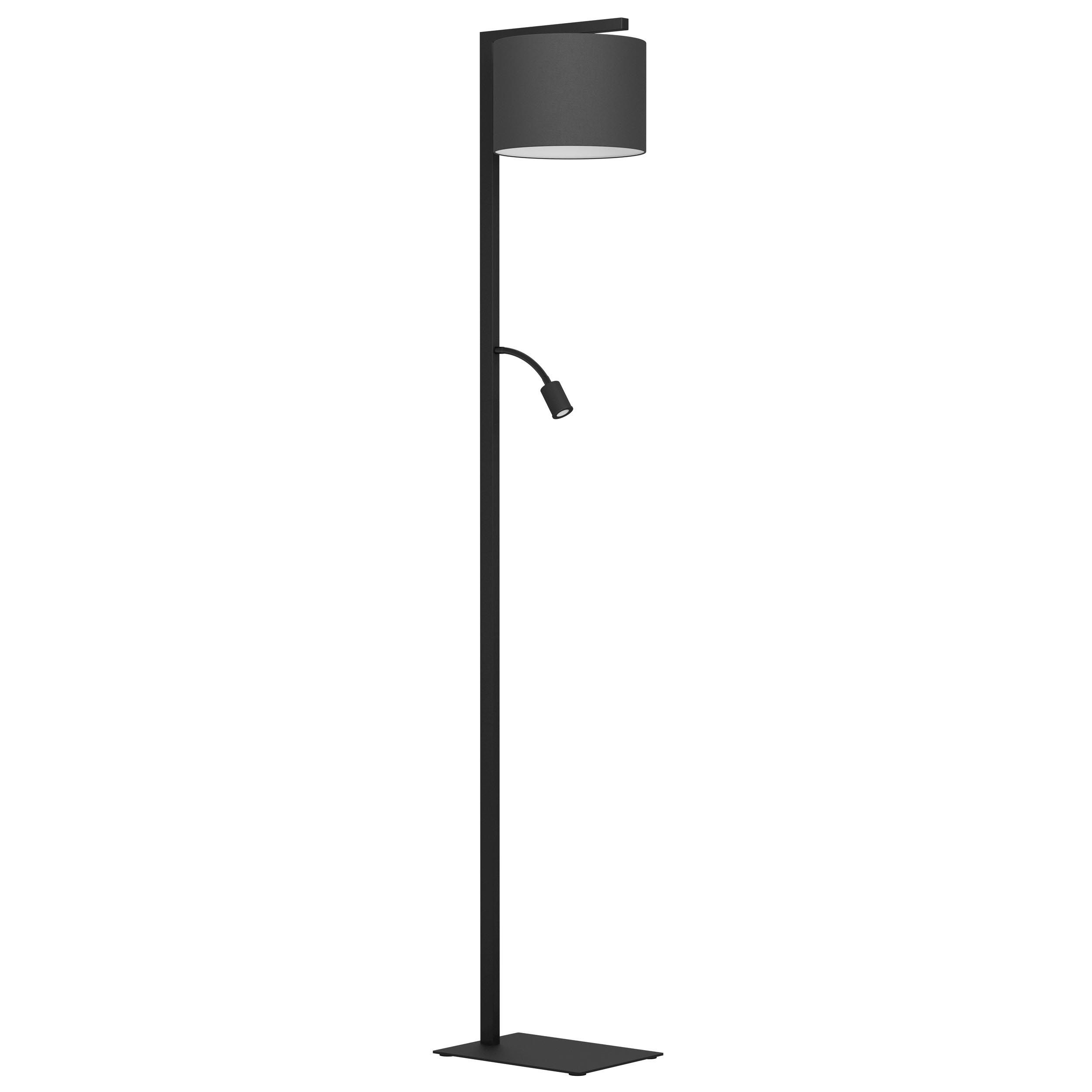 Lampadaire métal noir FOLIGNO E27 1X40W