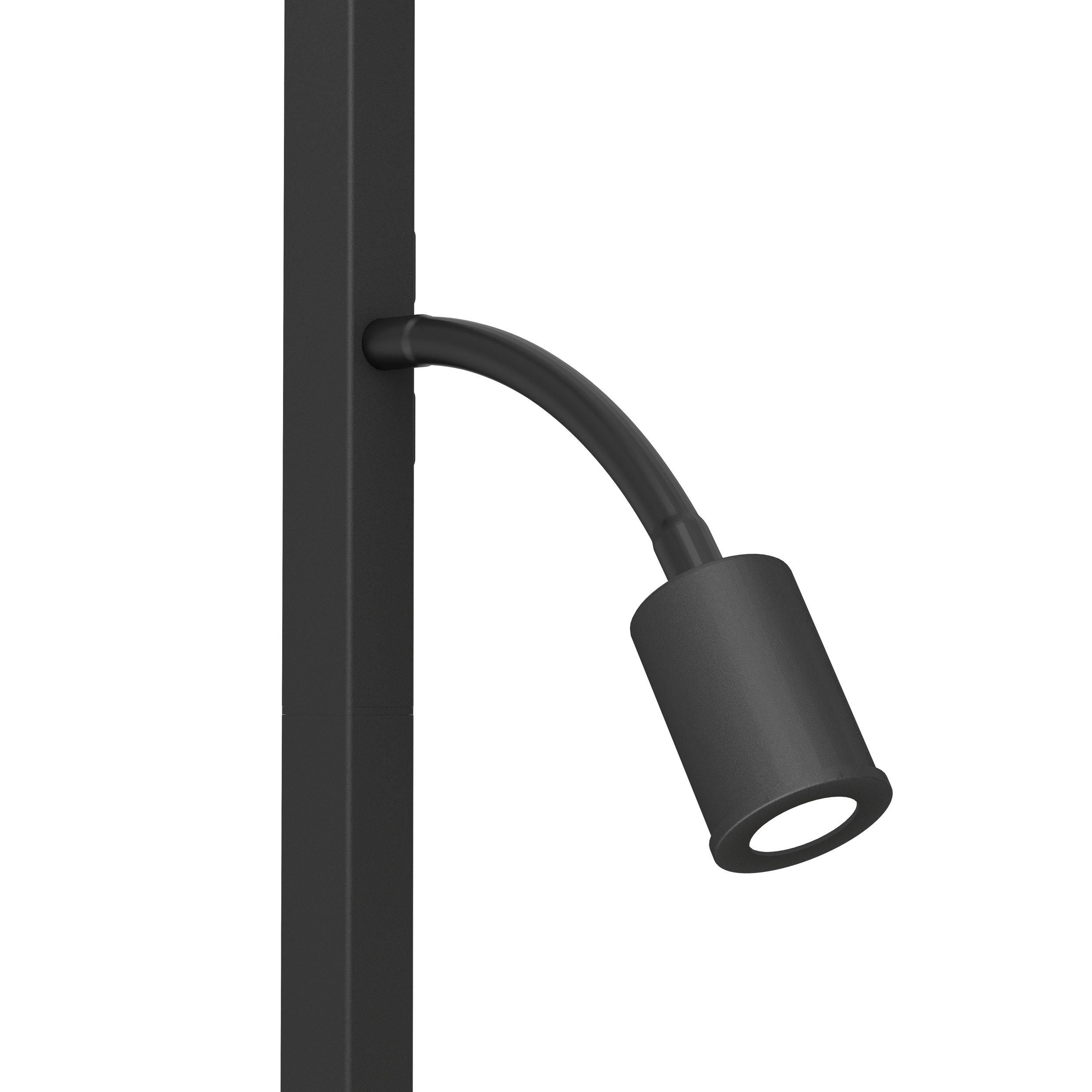 Lampadaire métal noir FOLIGNO E27 1X40W