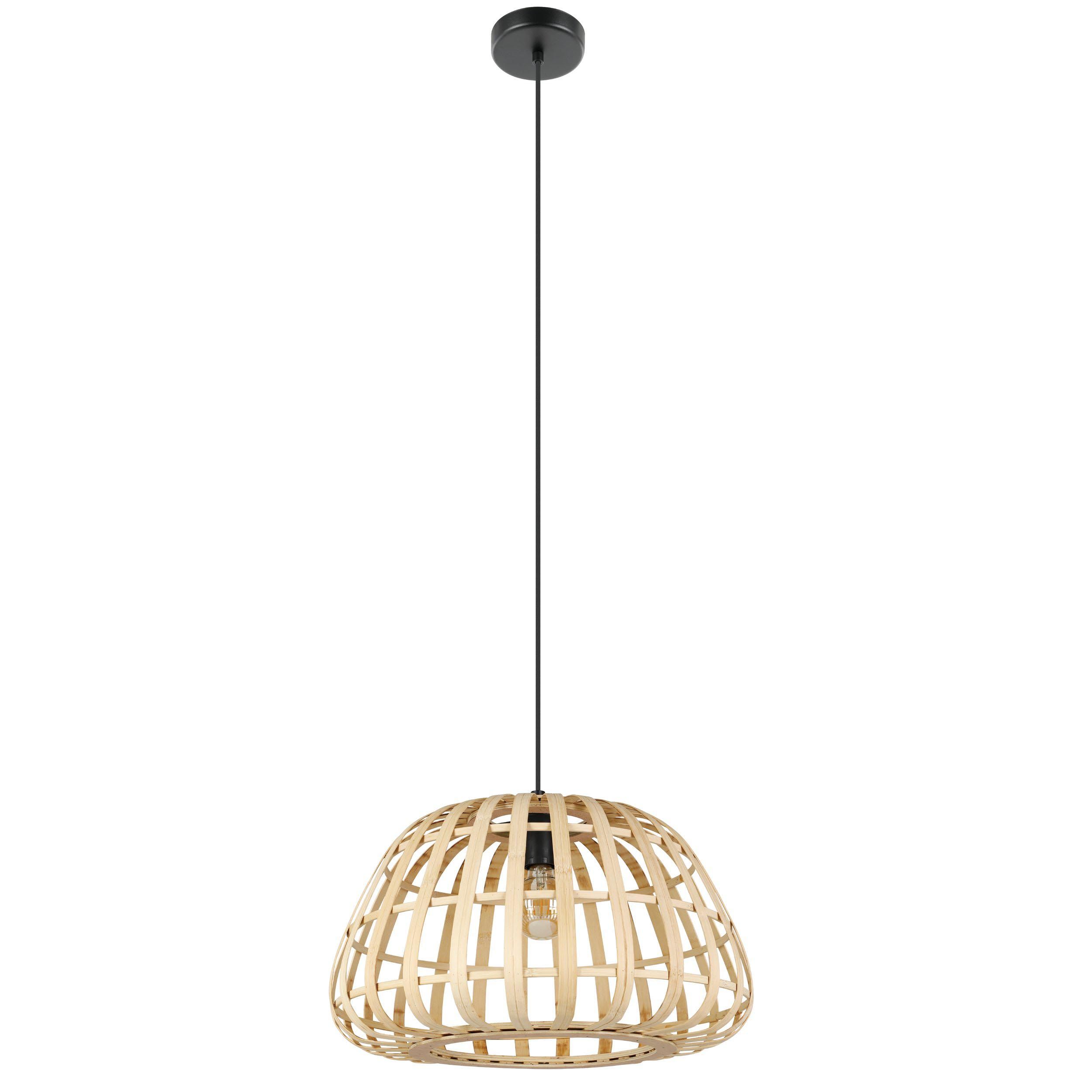 Suspension bambou naturel MONTEZUELO D50CM E27 1X40W