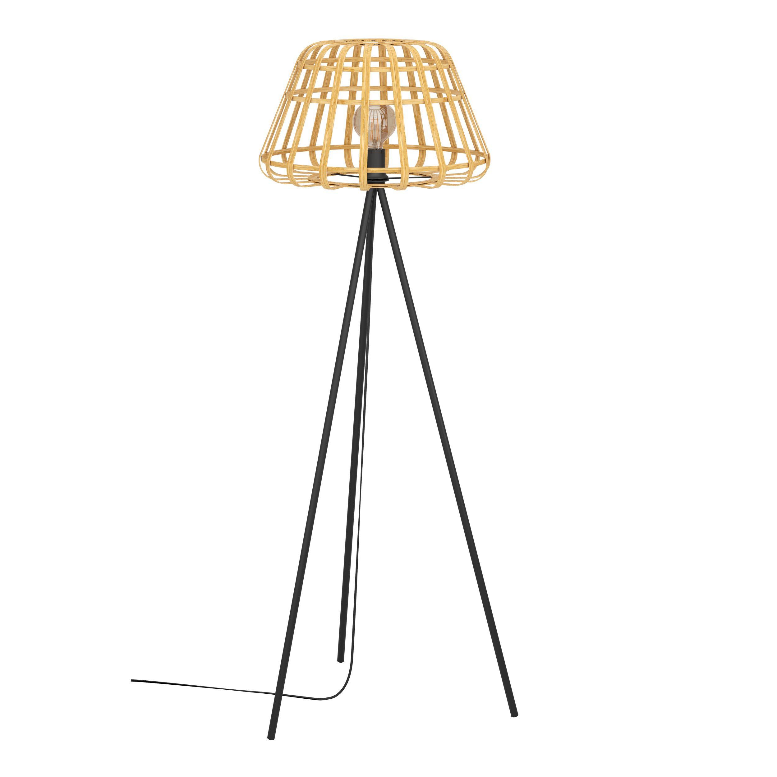 Lampadaire bambou naturel MONTEZUELO E27 1X40W