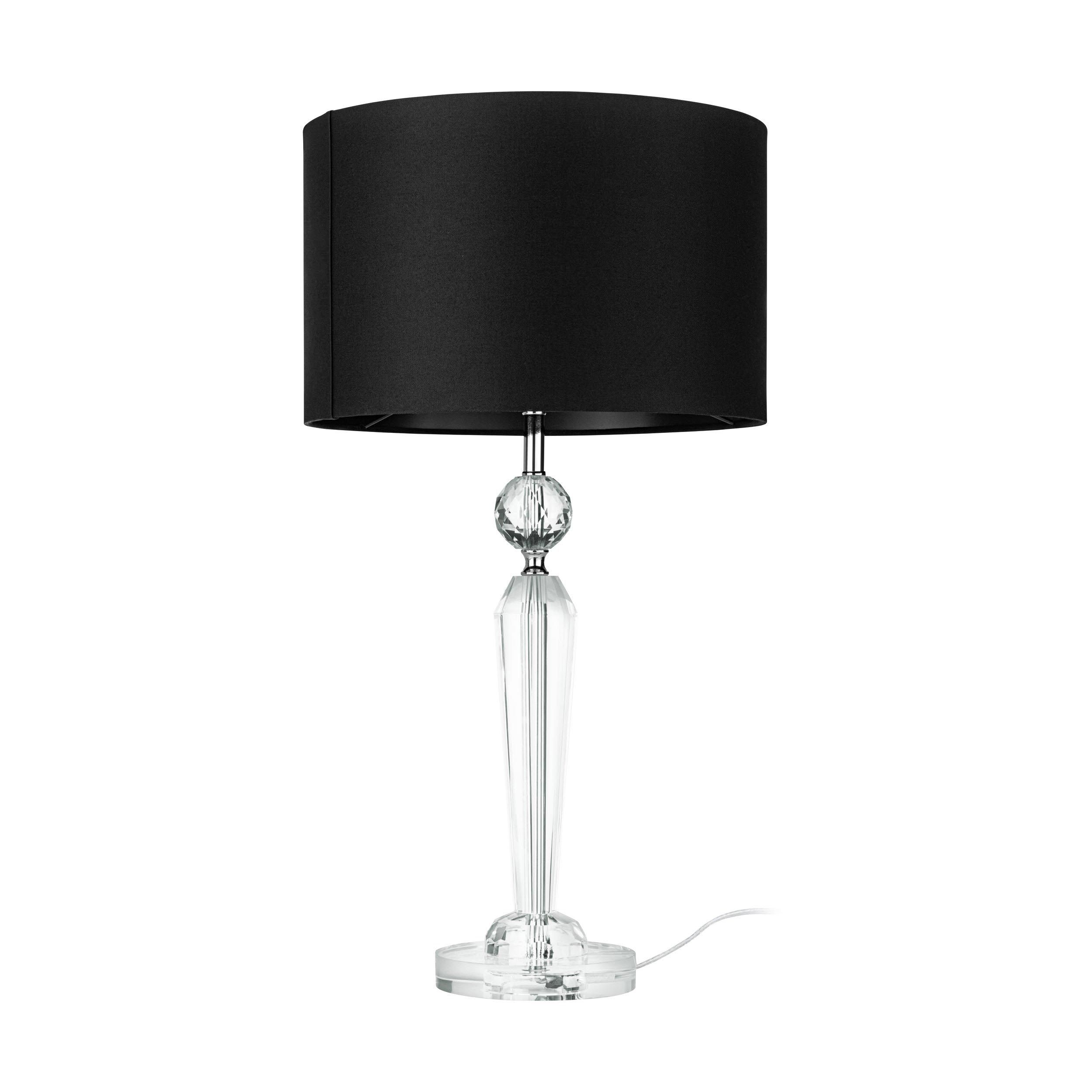 Lampe de table métal argenté PASIANO 1 E27 1X40W