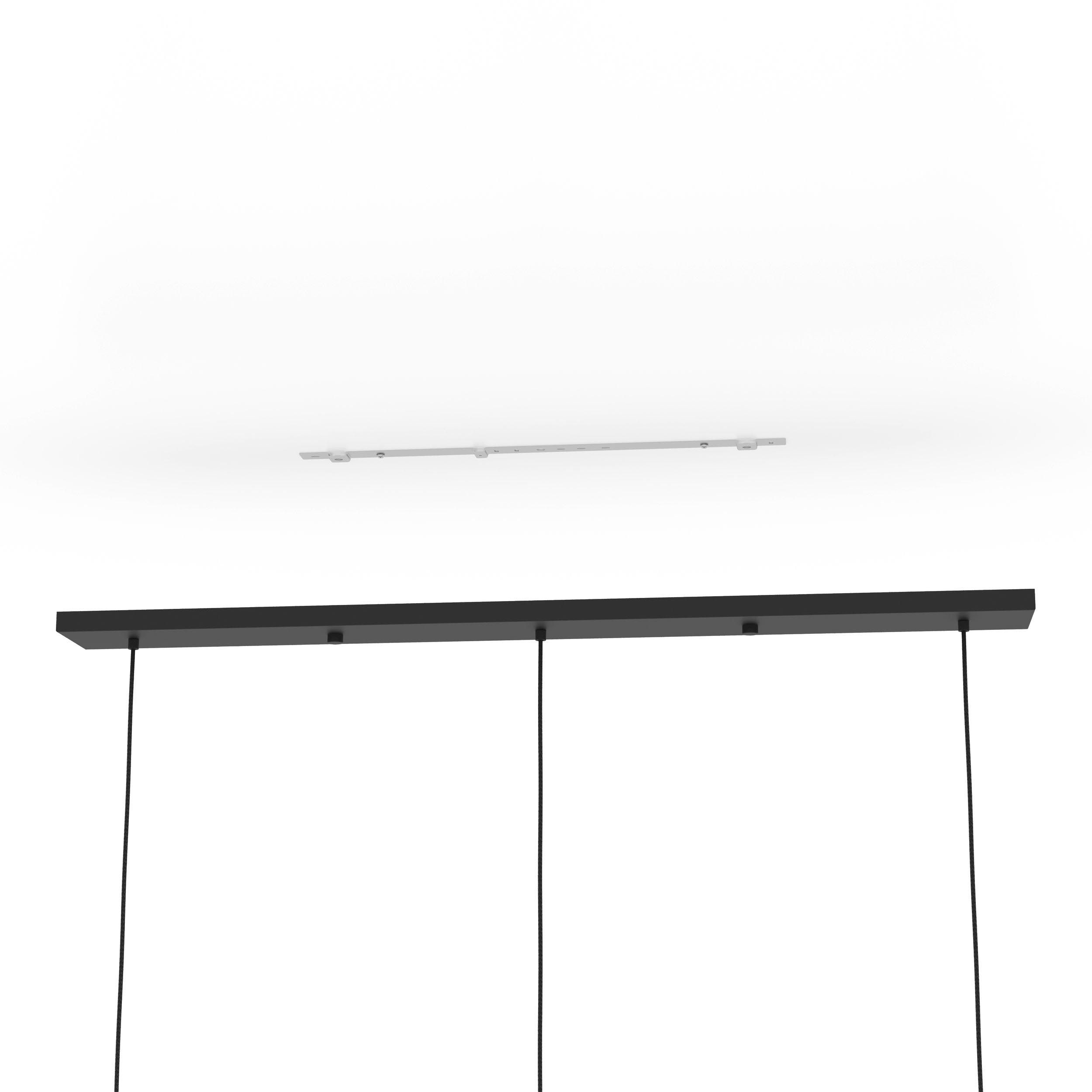 Suspension métal noir BALMES E27 3X40W