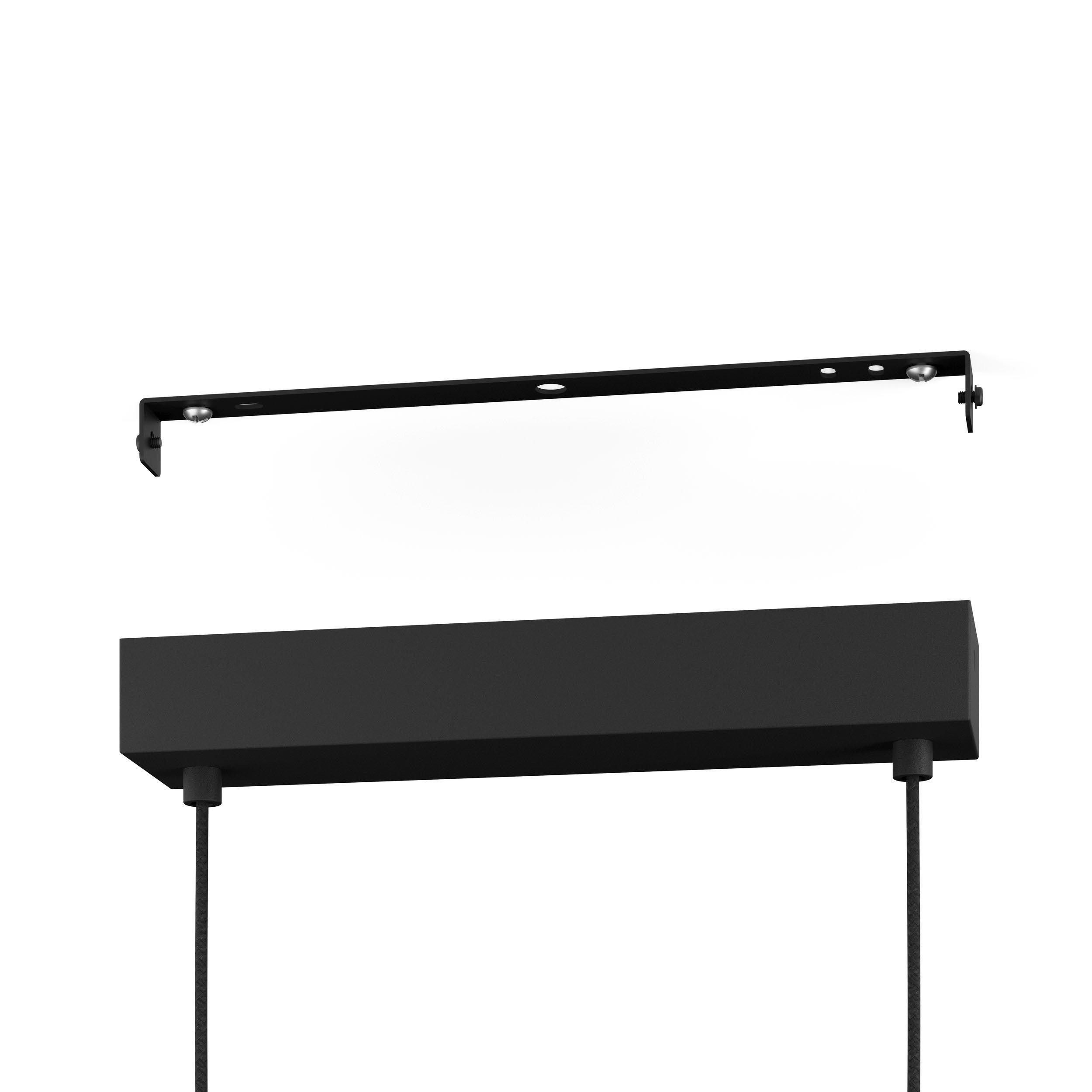 Suspension bois noir CAMINARRO LED INT 22W