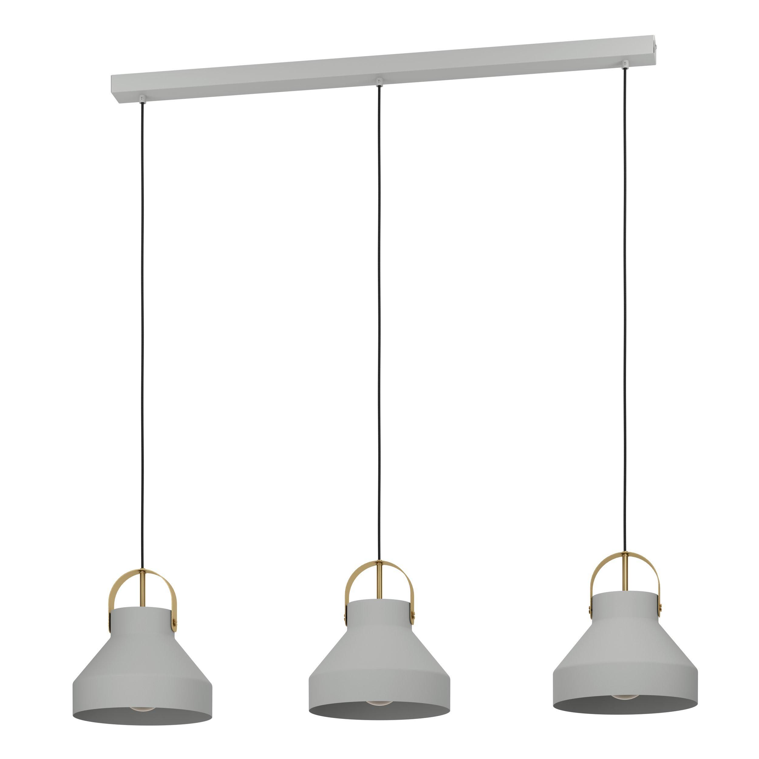 Suspension métal gris ESTEPONA E27 3X40W