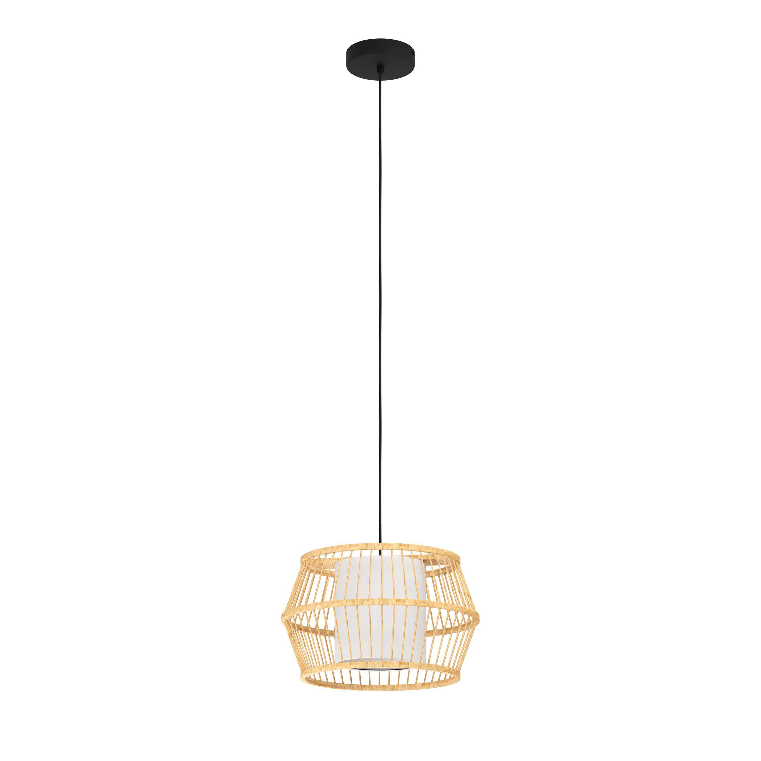 Suspension bois naturel MONTERROSO E27 1X40W