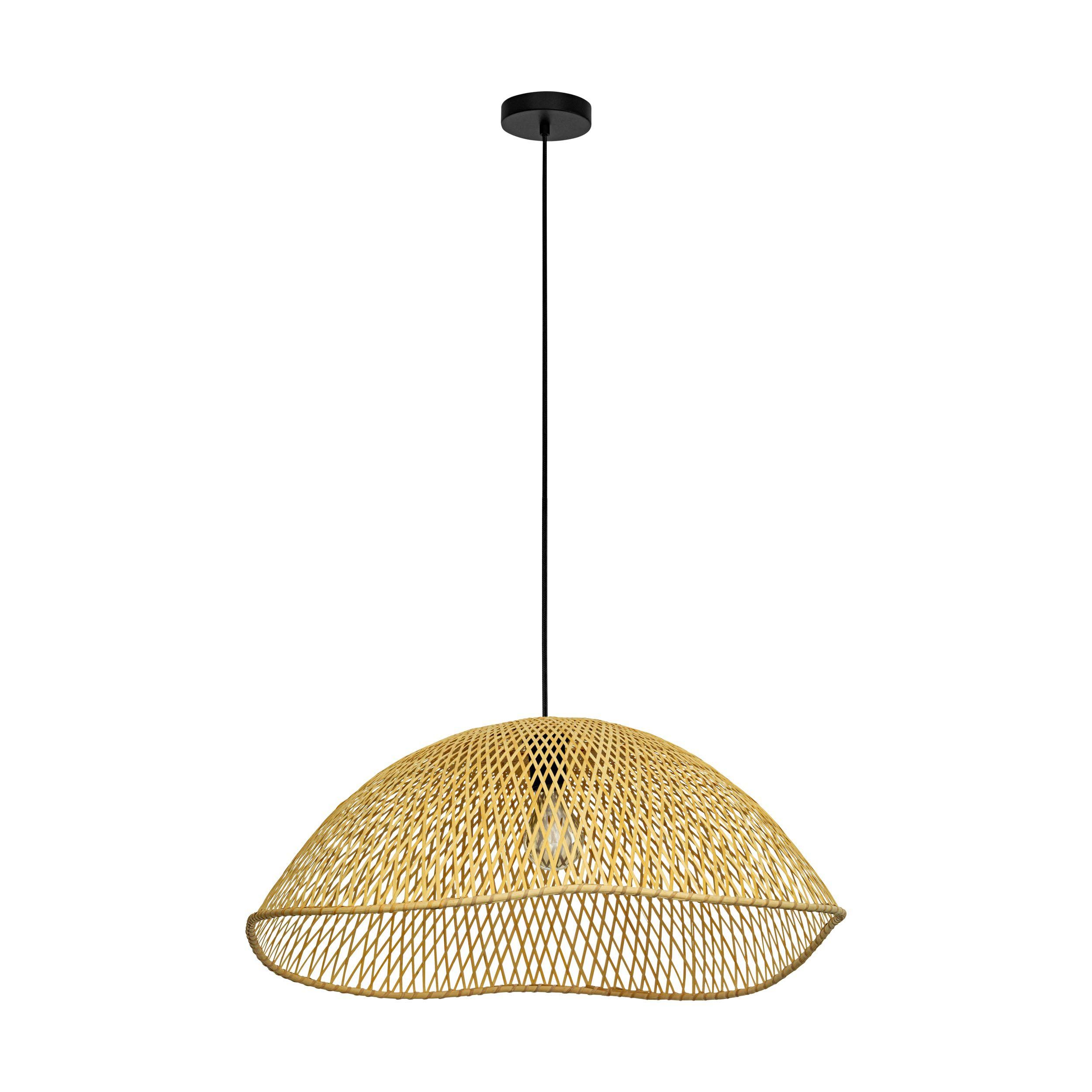 Suspension bois naturel SAMBUCONA d72 E27 1X40W