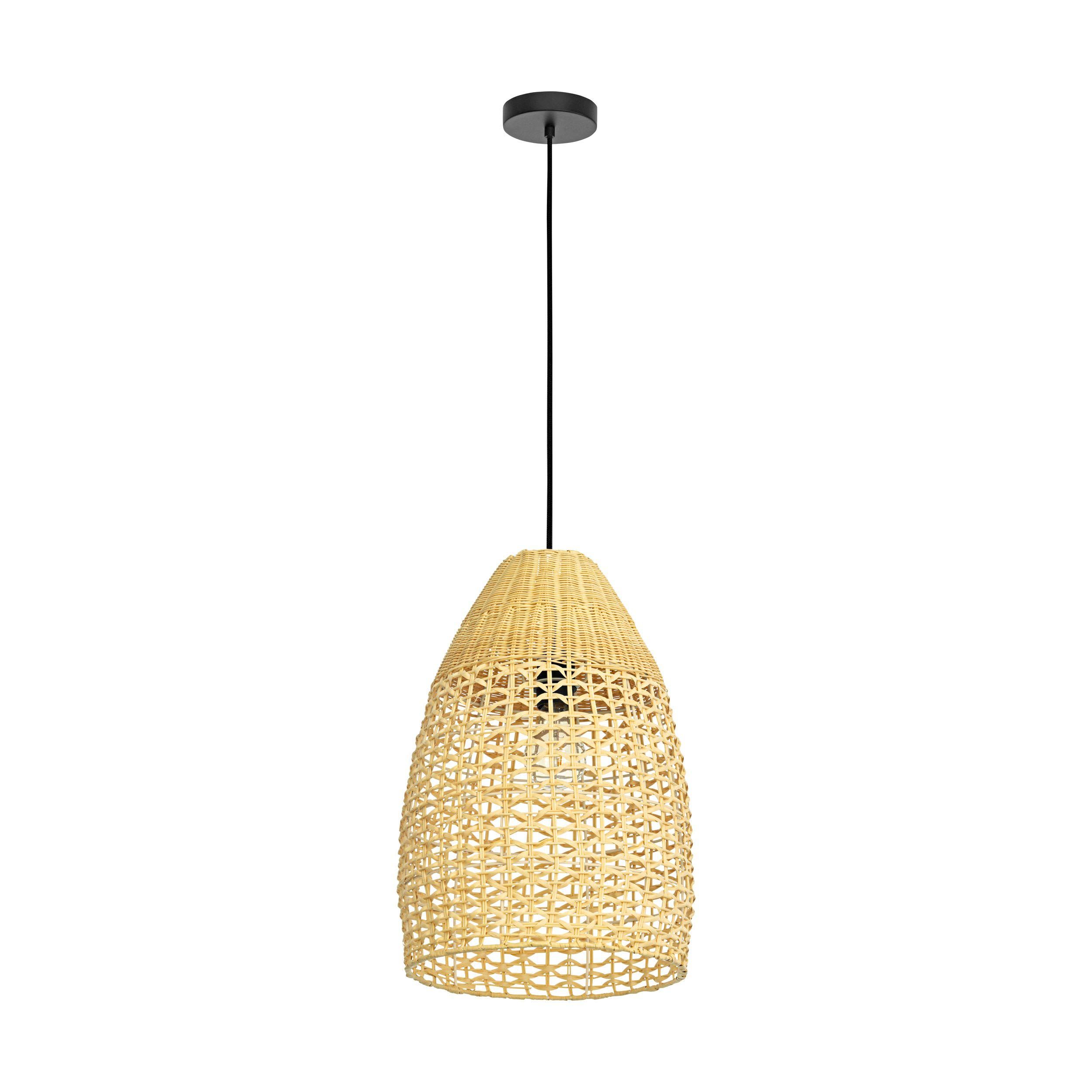 Suspension bois naturel SAMBUCONA E27 1X40W