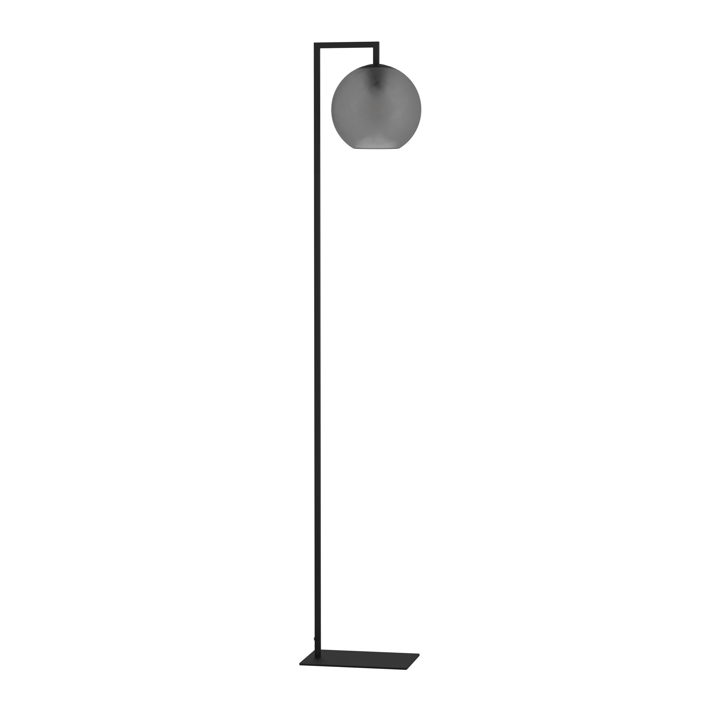 Lampadaire métal noir ARANGONA E27 1X40W