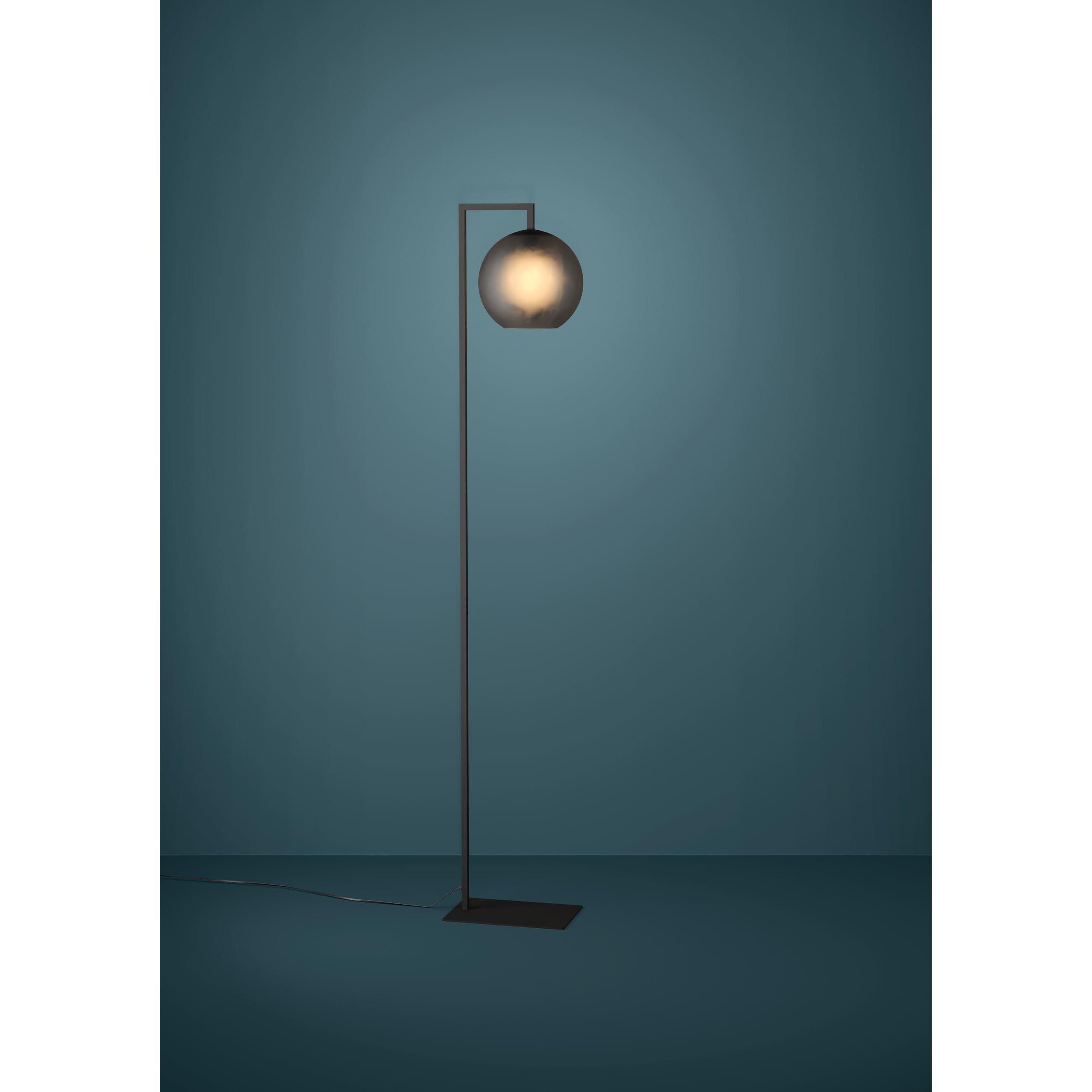 Lampadaire métal noir ARANGONA E27 1X40W