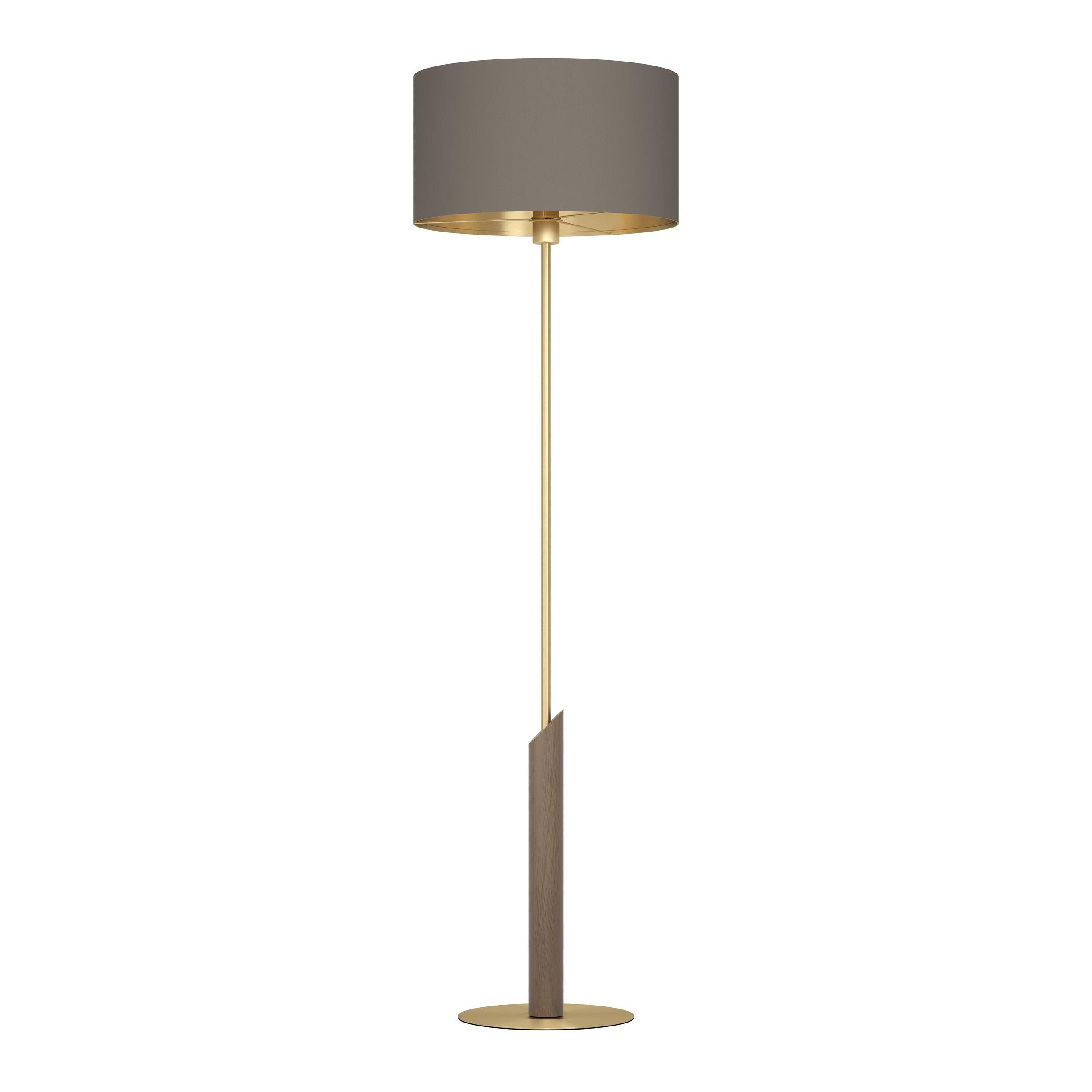 Lampadaire laiton taupe SANTANDRIA E27 1X40W