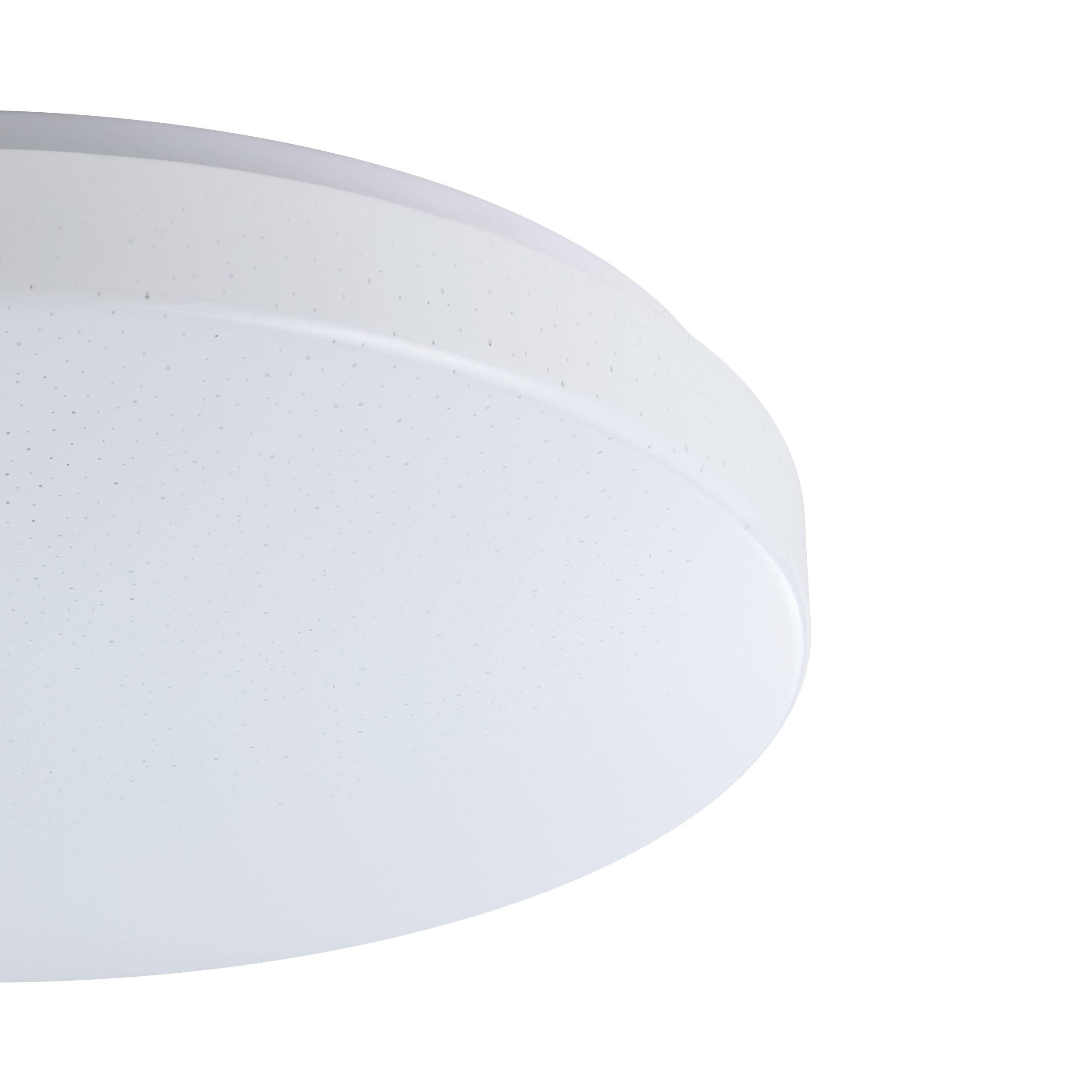 Plafonnier métal blanc TOTARI-Z LED D38CM INT 4X4,8W