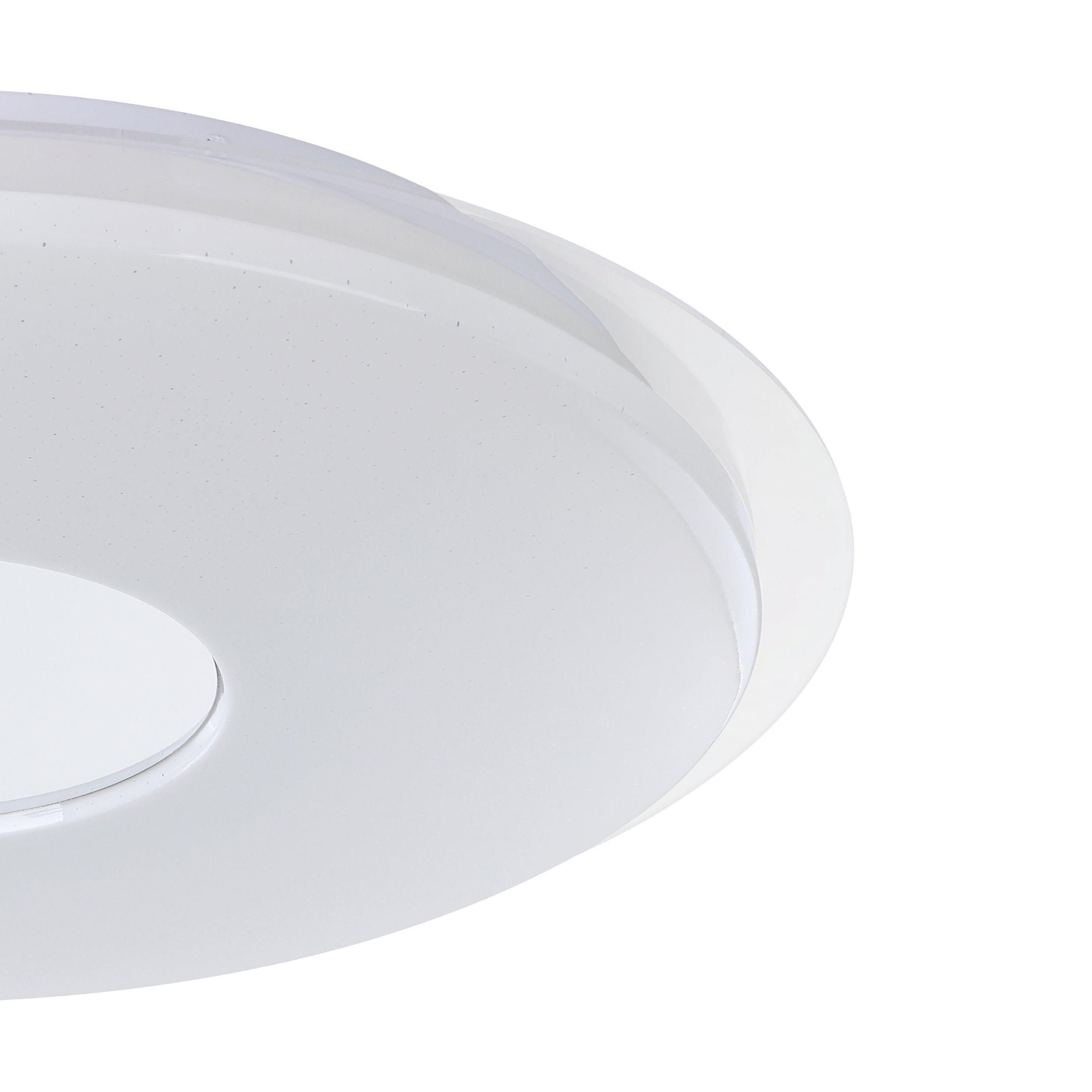 Plafonnier plastique blanc LANCIANO-Z LED INT 4X11,2W