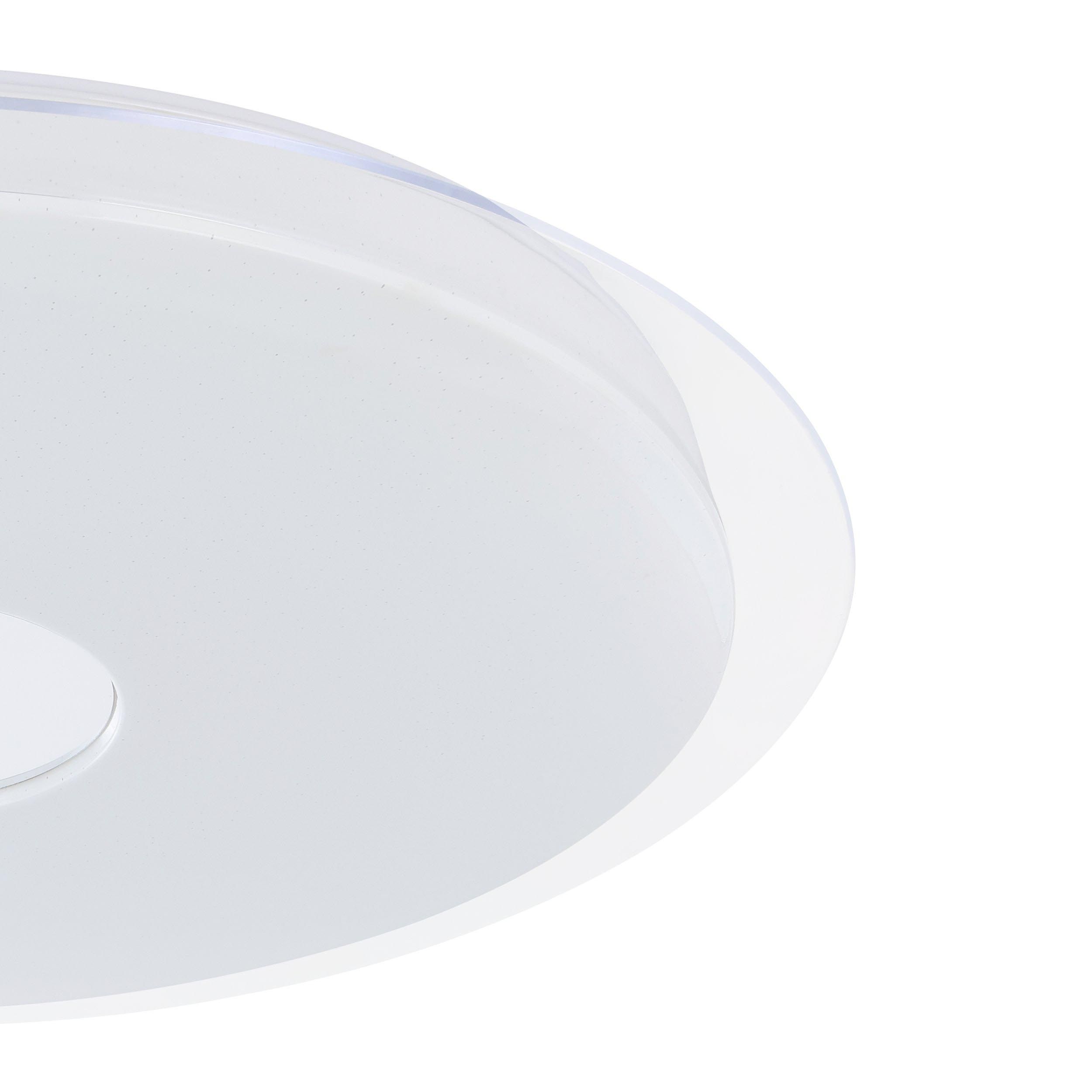 Plafonnier en plastique blanc LANCIANO-Z LED INT 38,1W