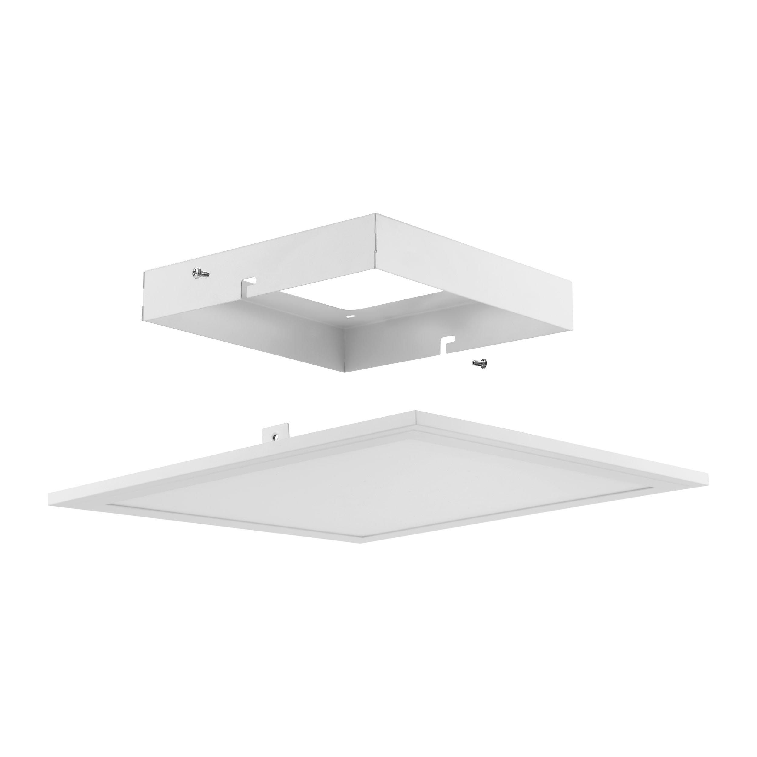 Plafonnier métal blanc SALOBRENA-Z LED INT 1X15,3W