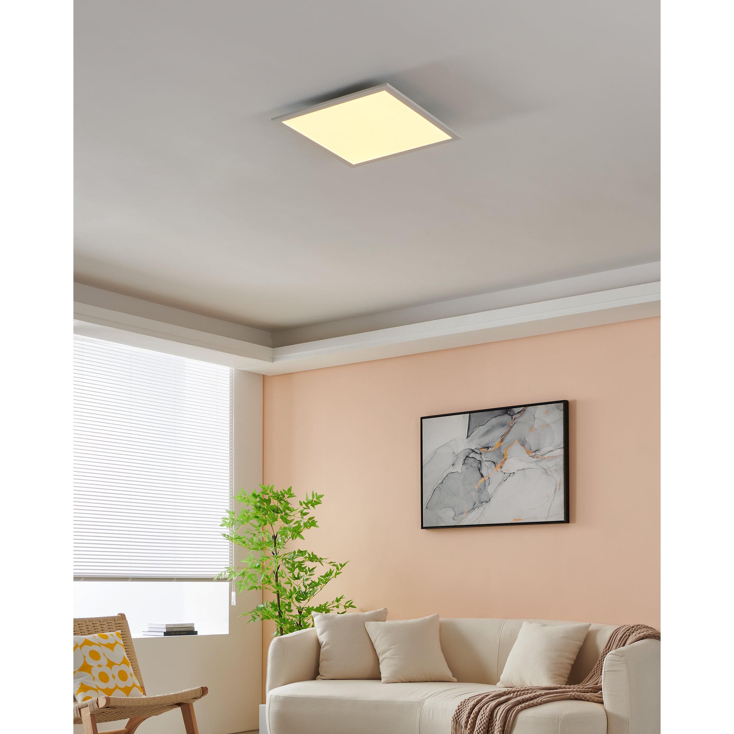 Plafonnier métal blanc SALOBRENA-Z LED INT 2X21,5W