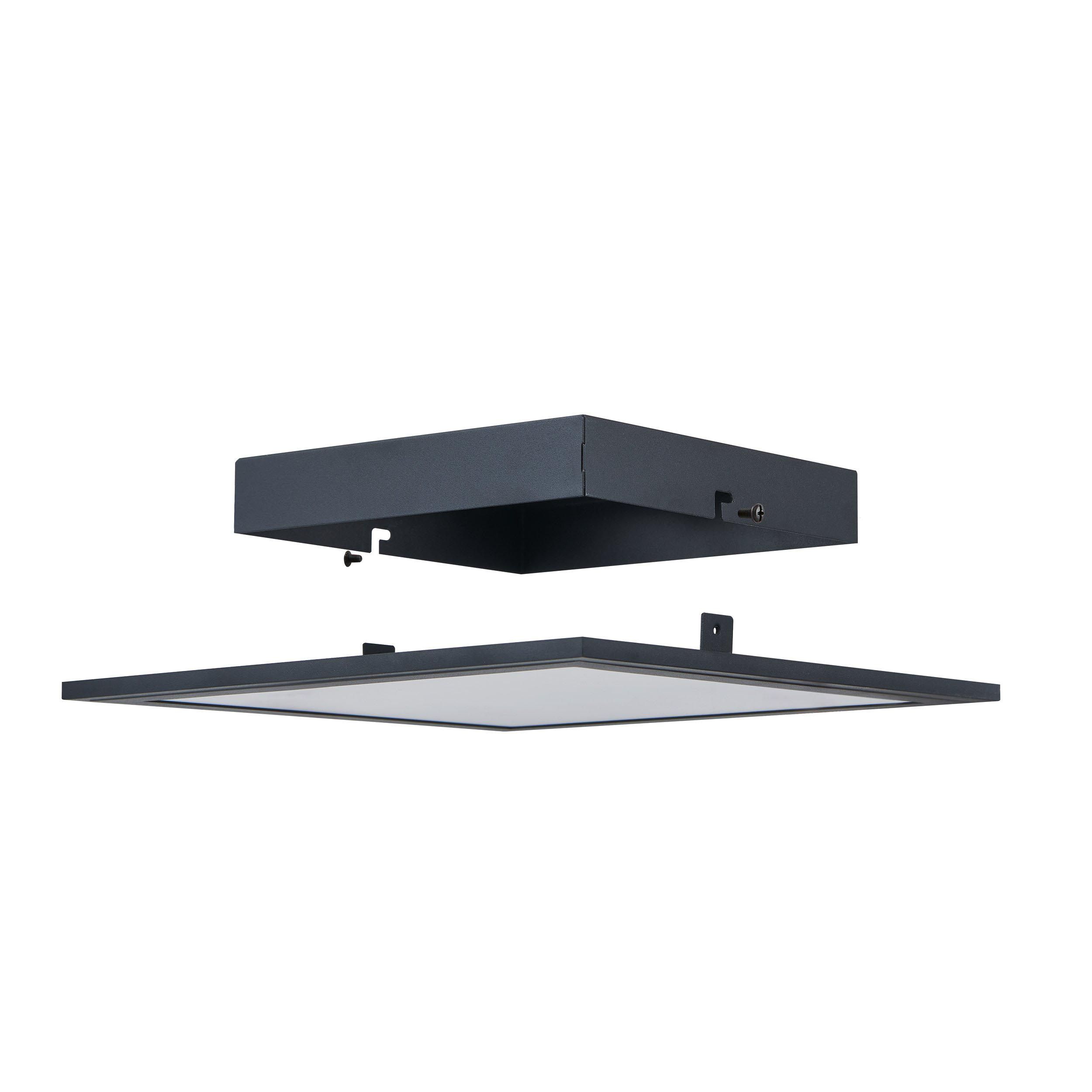 Plafonnier métal noir SALOBRENA-Z LED INT 1X15,3W