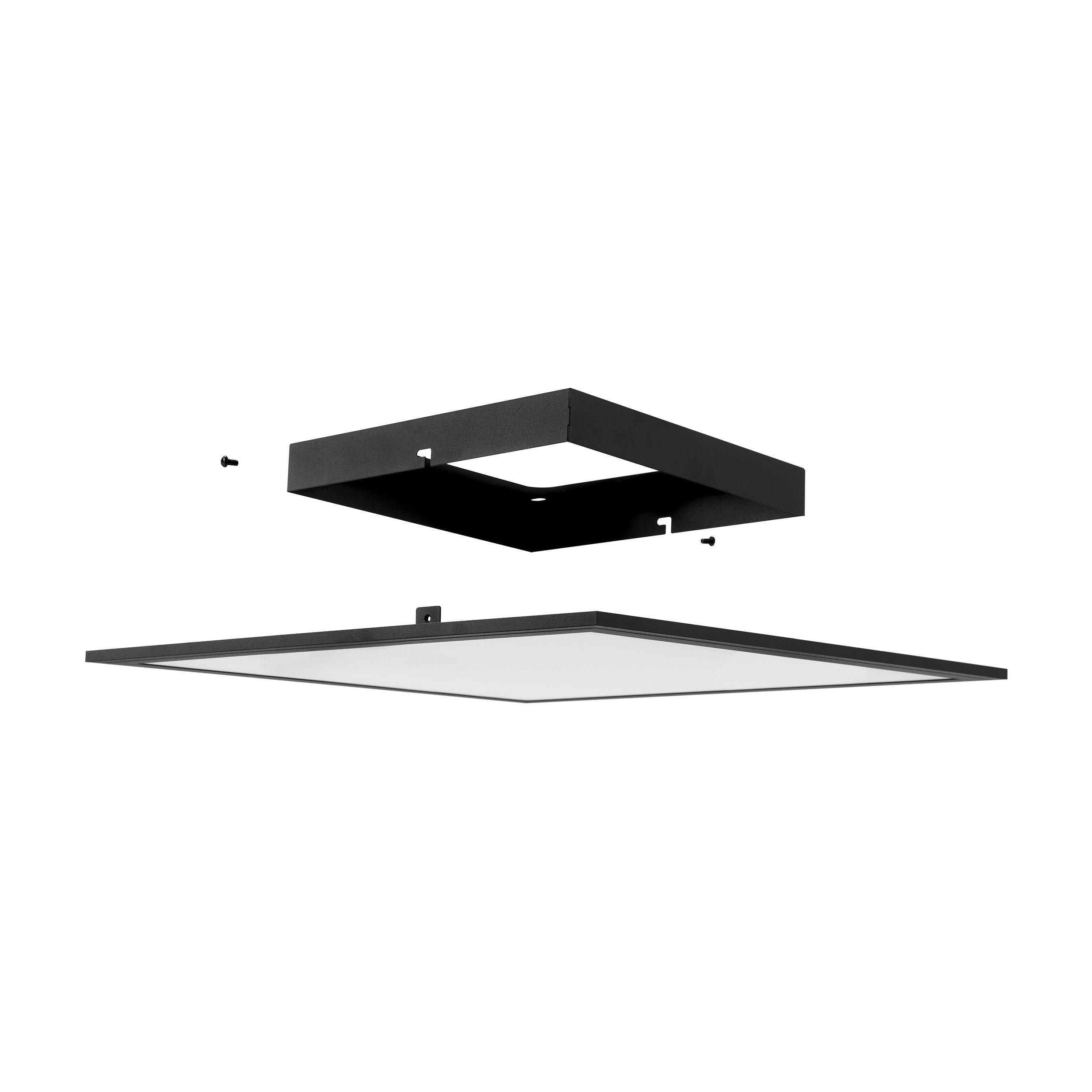 Plafonnier métal noir SALOBRENA-Z LED INT 1X21,5W