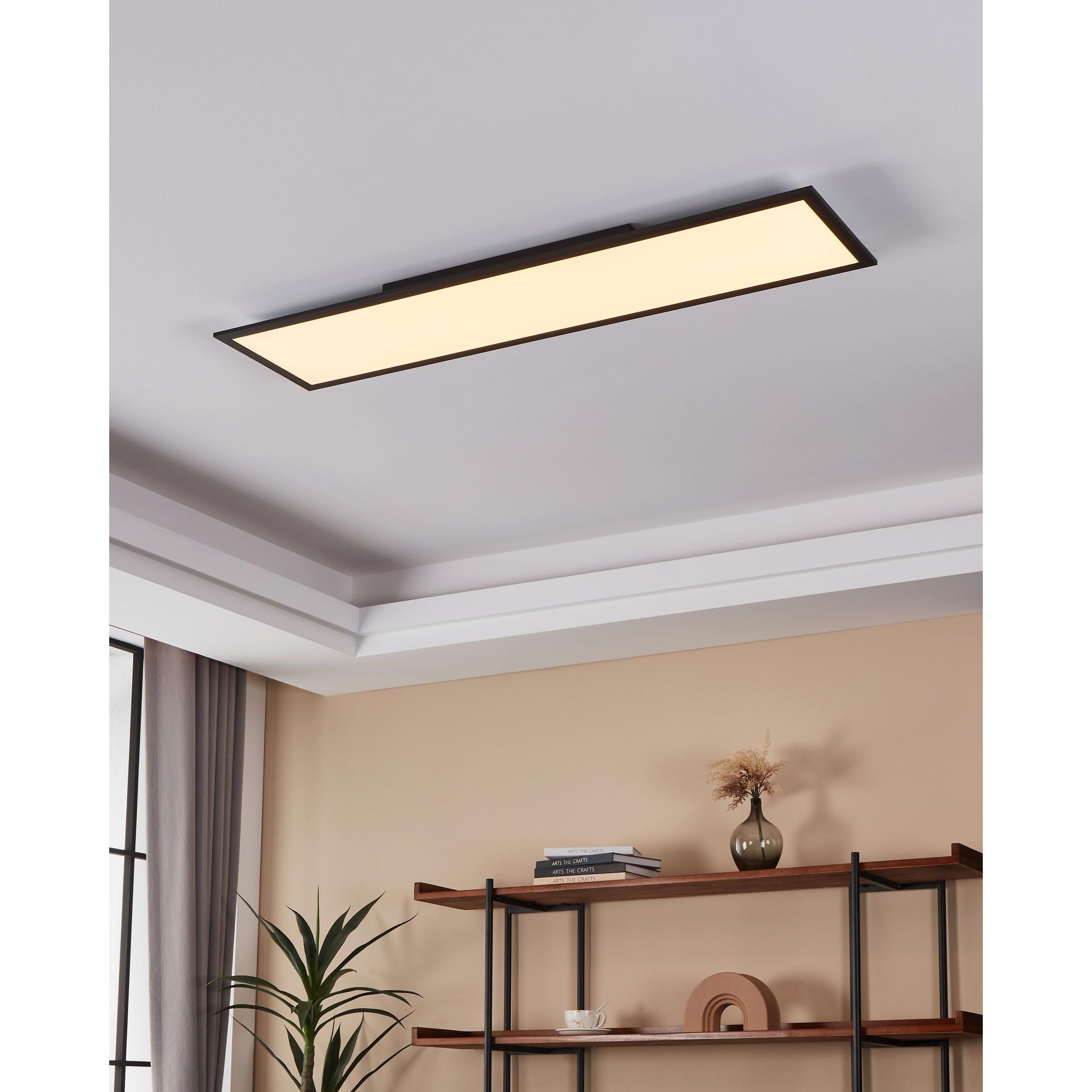 Plafonnier métal noir SALOBRENA-Z LED INT 1X33,5W