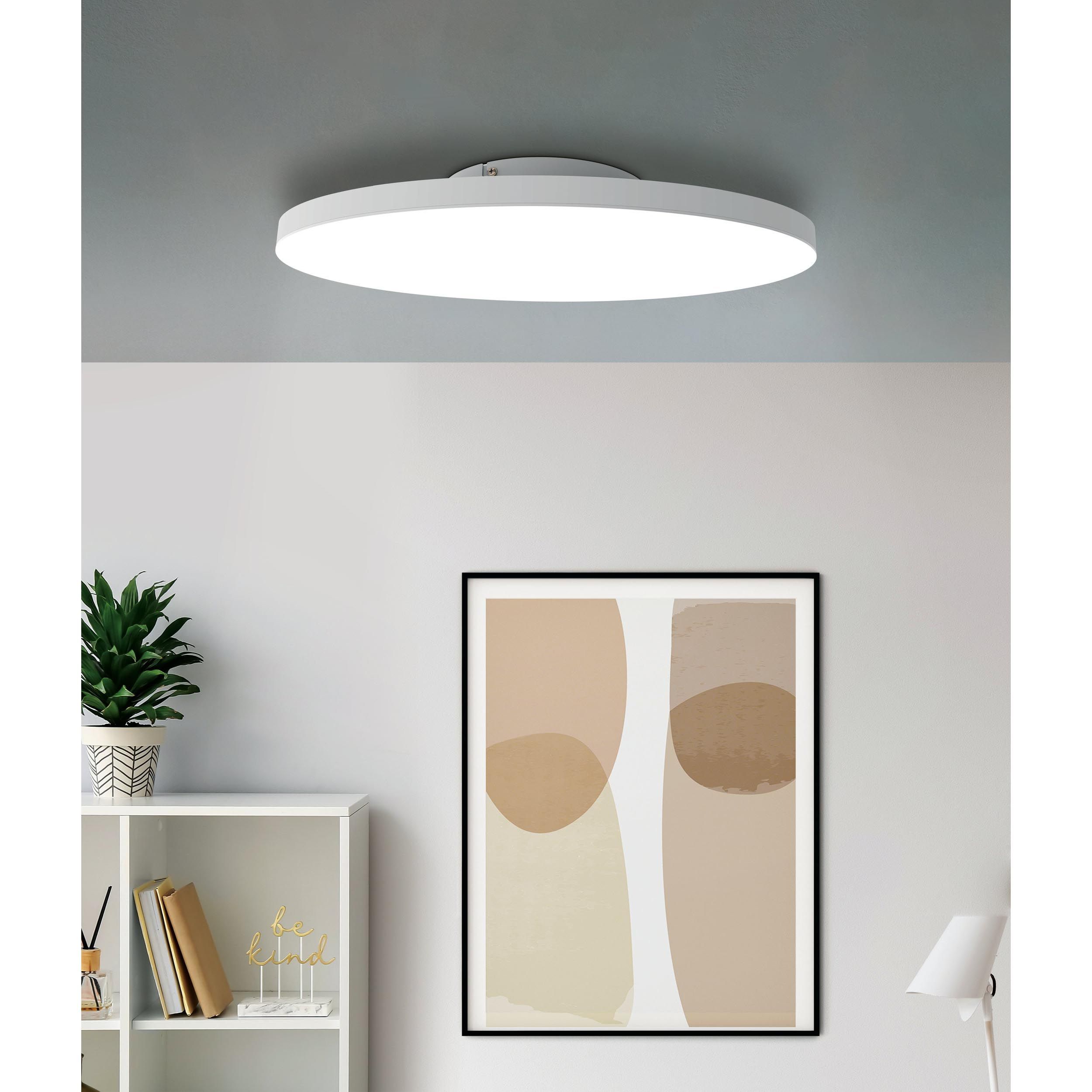 Plafonnier métal blanc TURCONA-Z d60 cm LED INT 1X34,2W