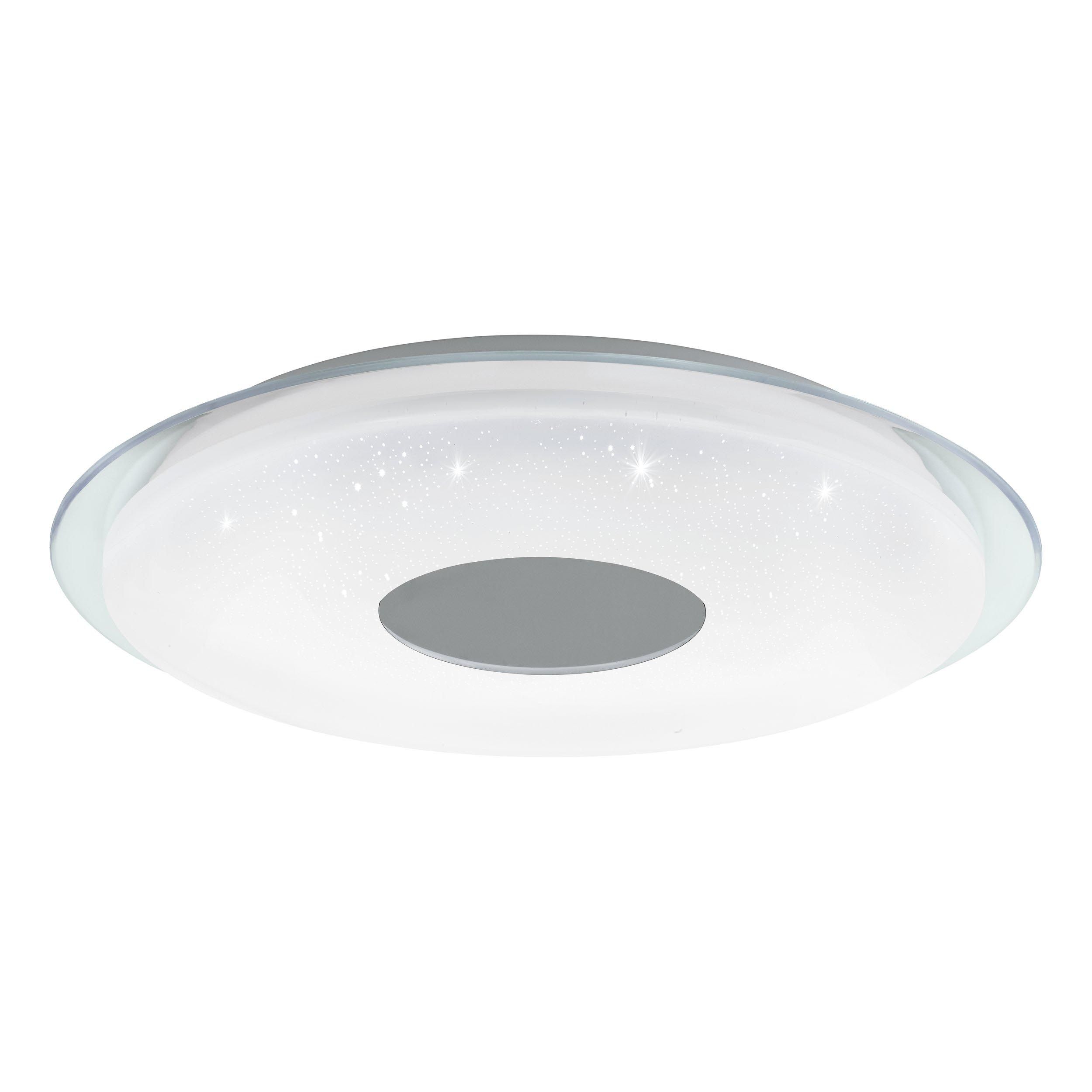 Plafonnier plastique blanc LANCIANO-Z LED INT 4X4,8W