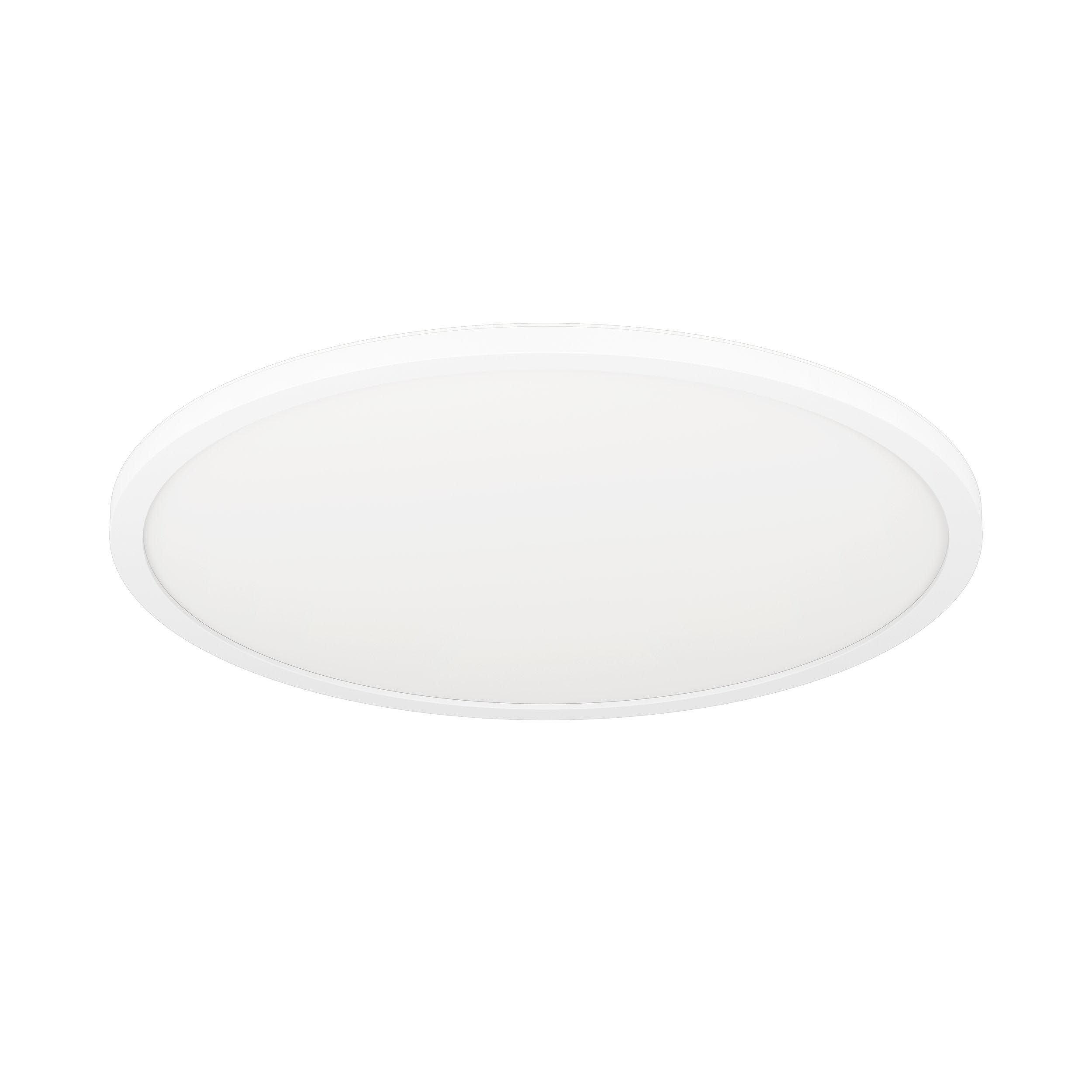 Plafonnier plastique blanc ROVITO-Z LED INT 4X16,5W