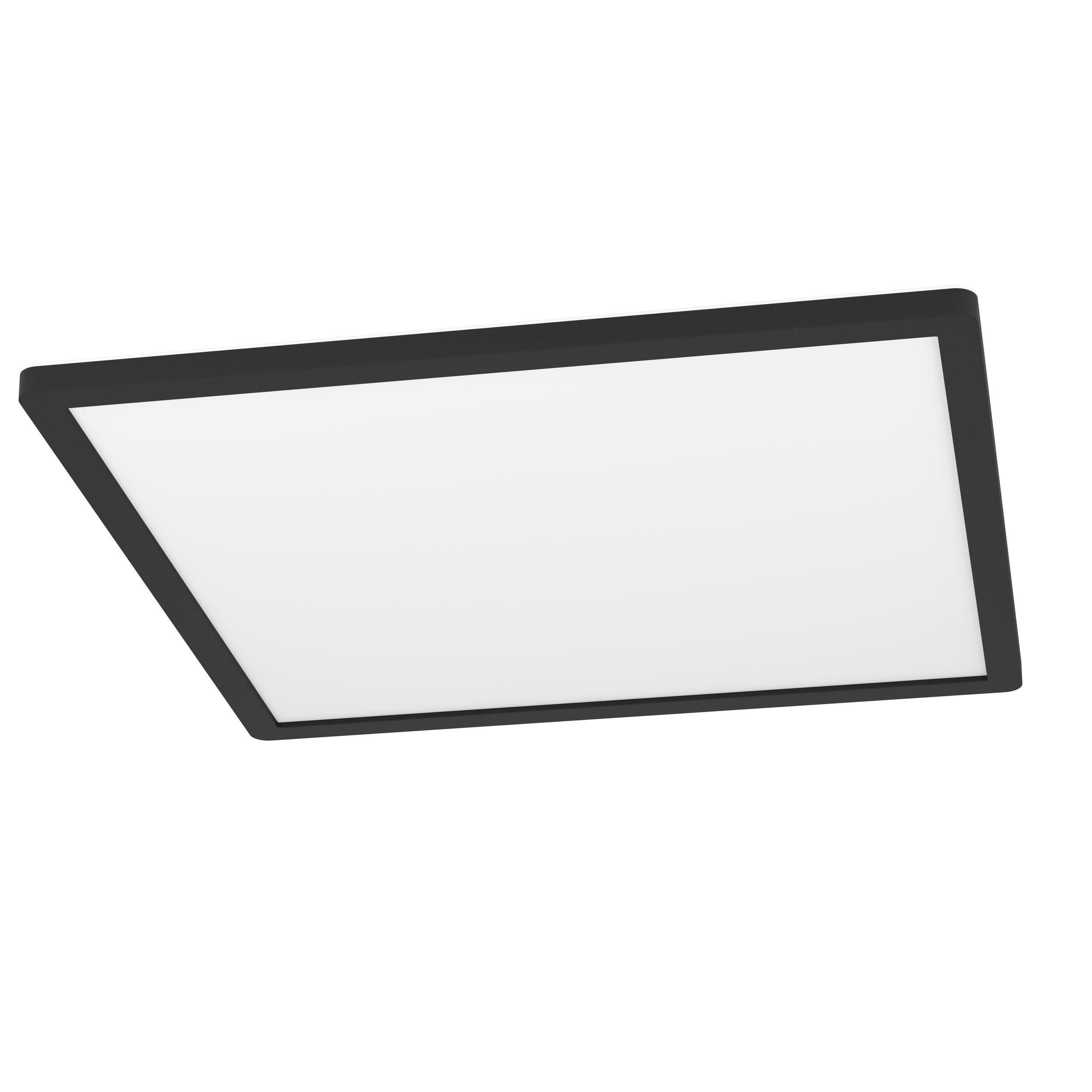 Plafonnier plastique noir ROVITO-Z LED INT 2X16,5W