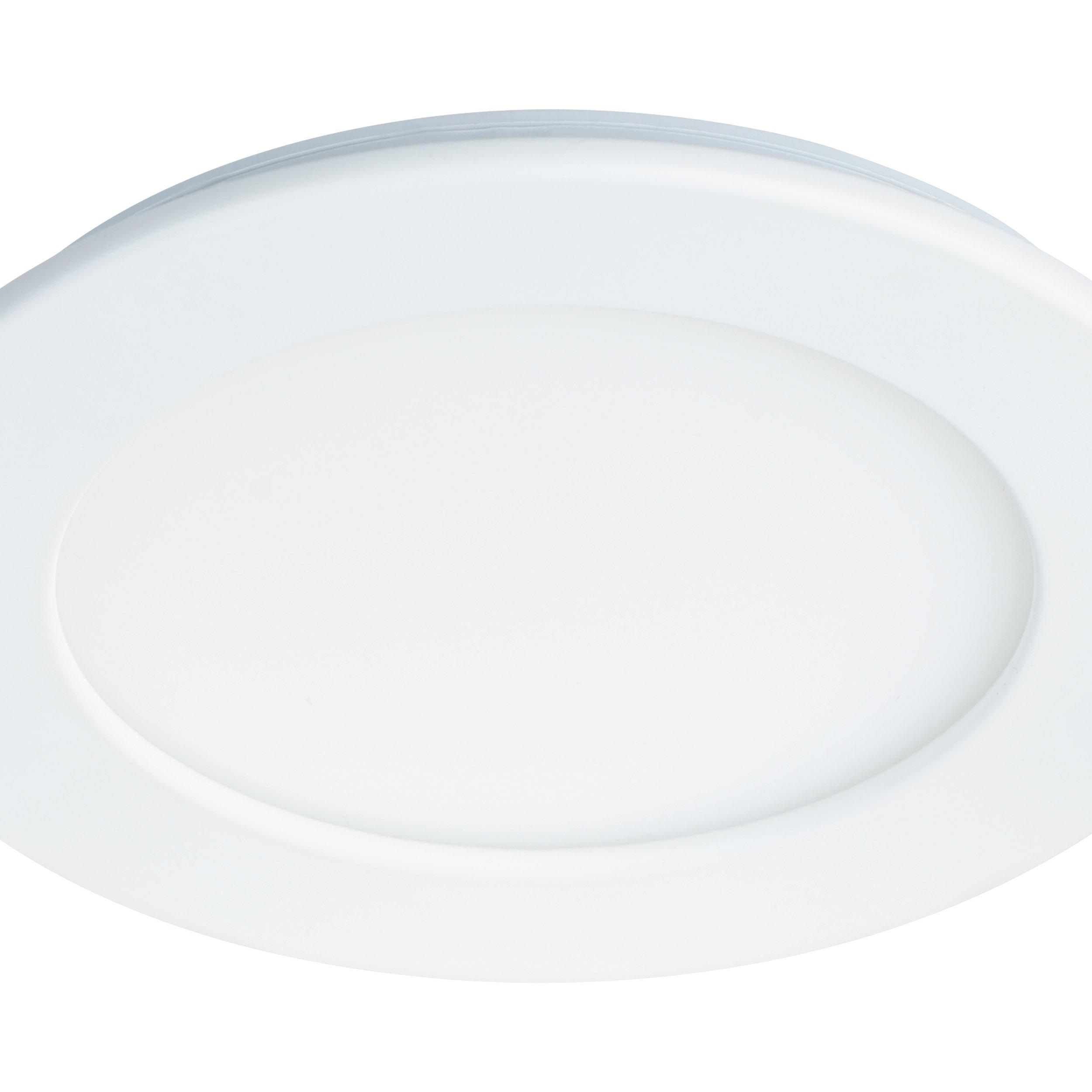 Spot à encastrer métal blanc FUEVA-Z LED INT 2X5,4W